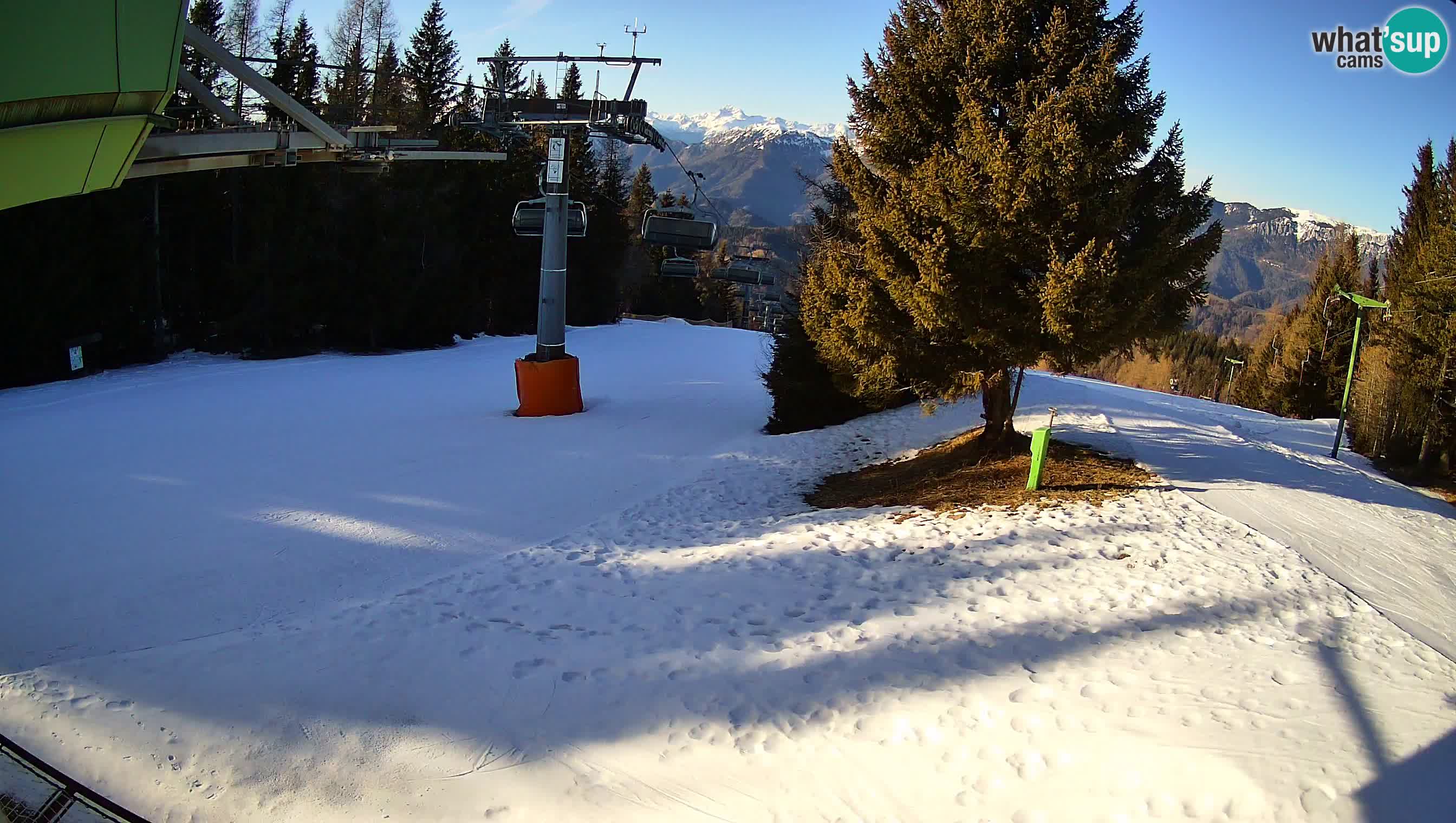 Centre de ski de Cerkno webcam Lom – Slovénie