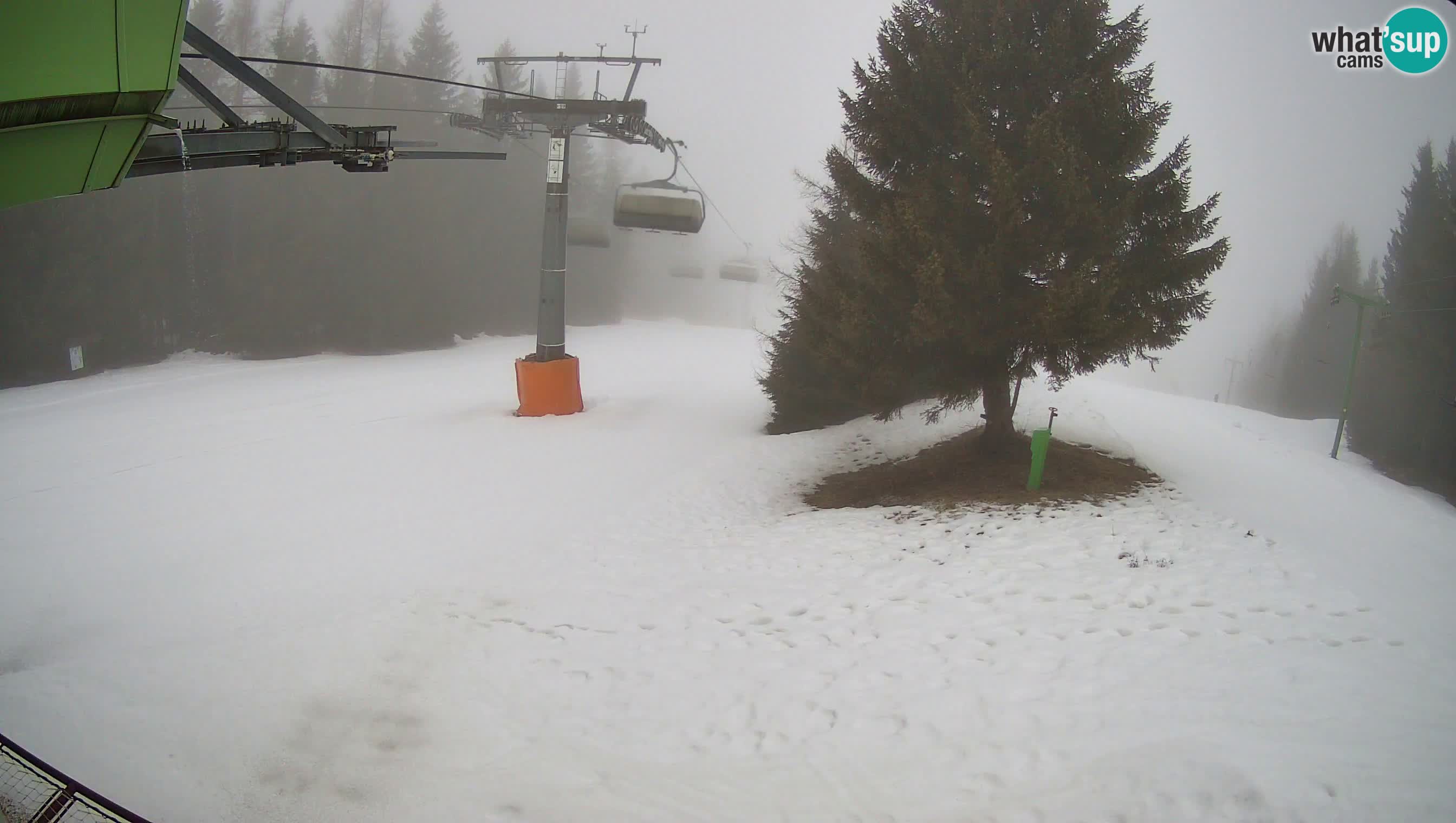 Skijalište Cerkno web kamera Lom – Slovenija