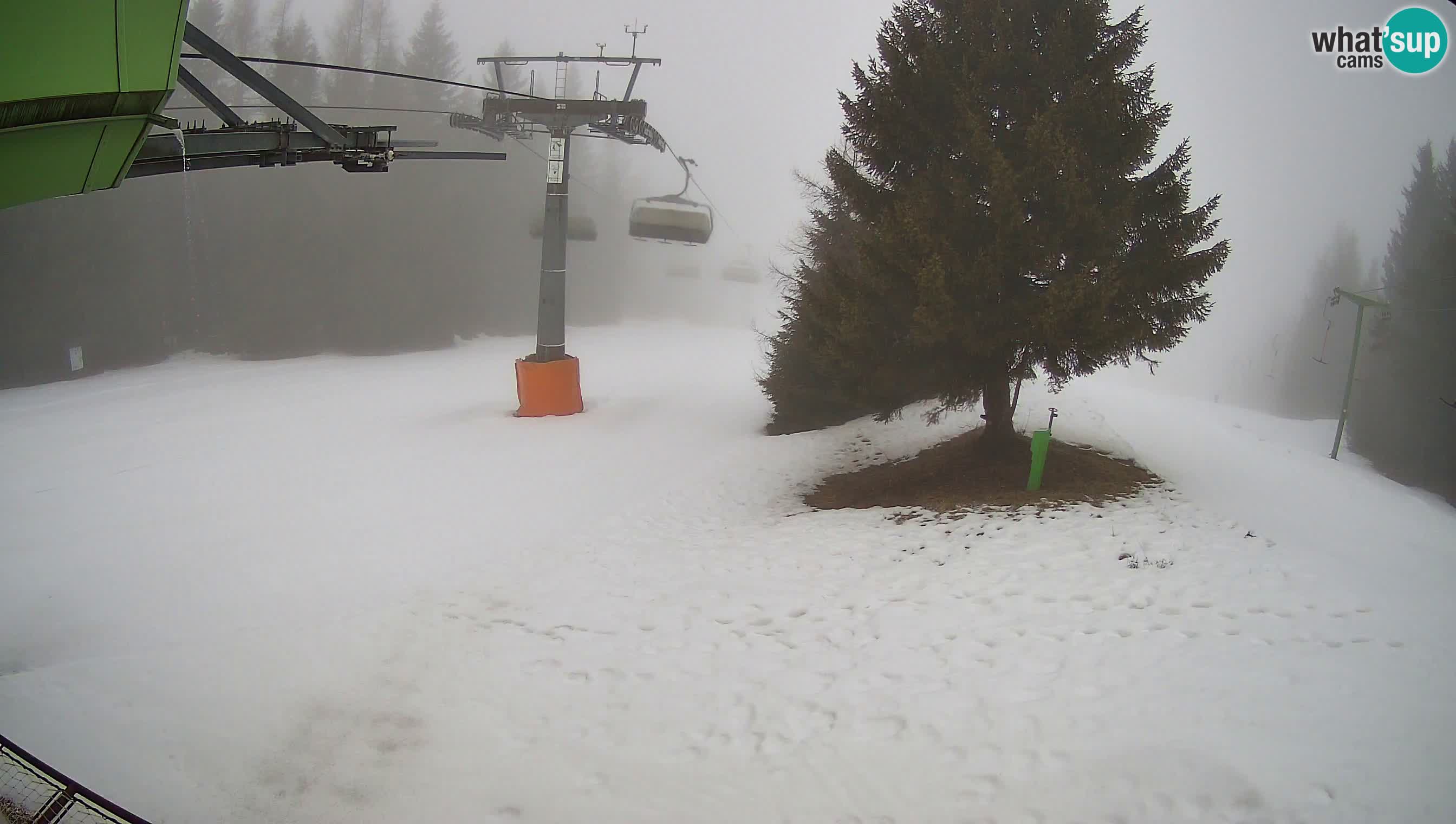 Skijalište Cerkno web kamera Lom – Slovenija