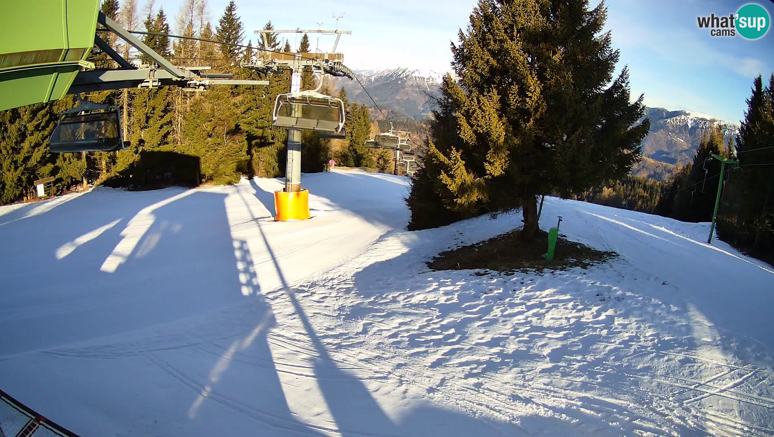 Centre de ski de Cerkno webcam Lom – Slovénie