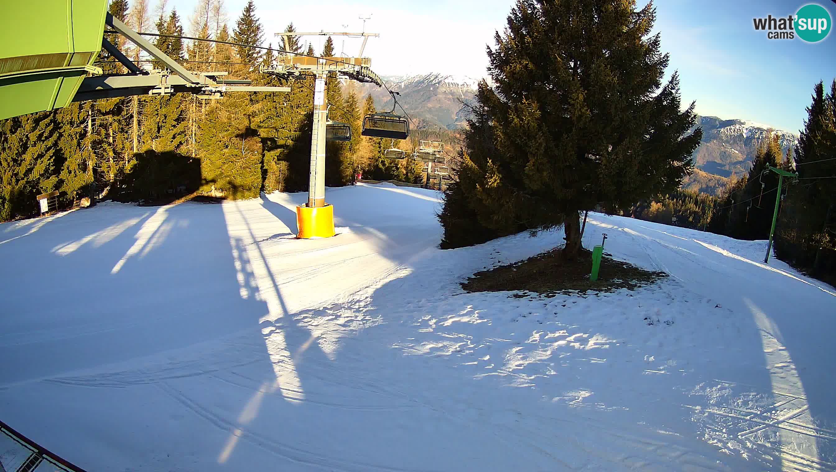 Centre de ski de Cerkno webcam Lom – Slovénie