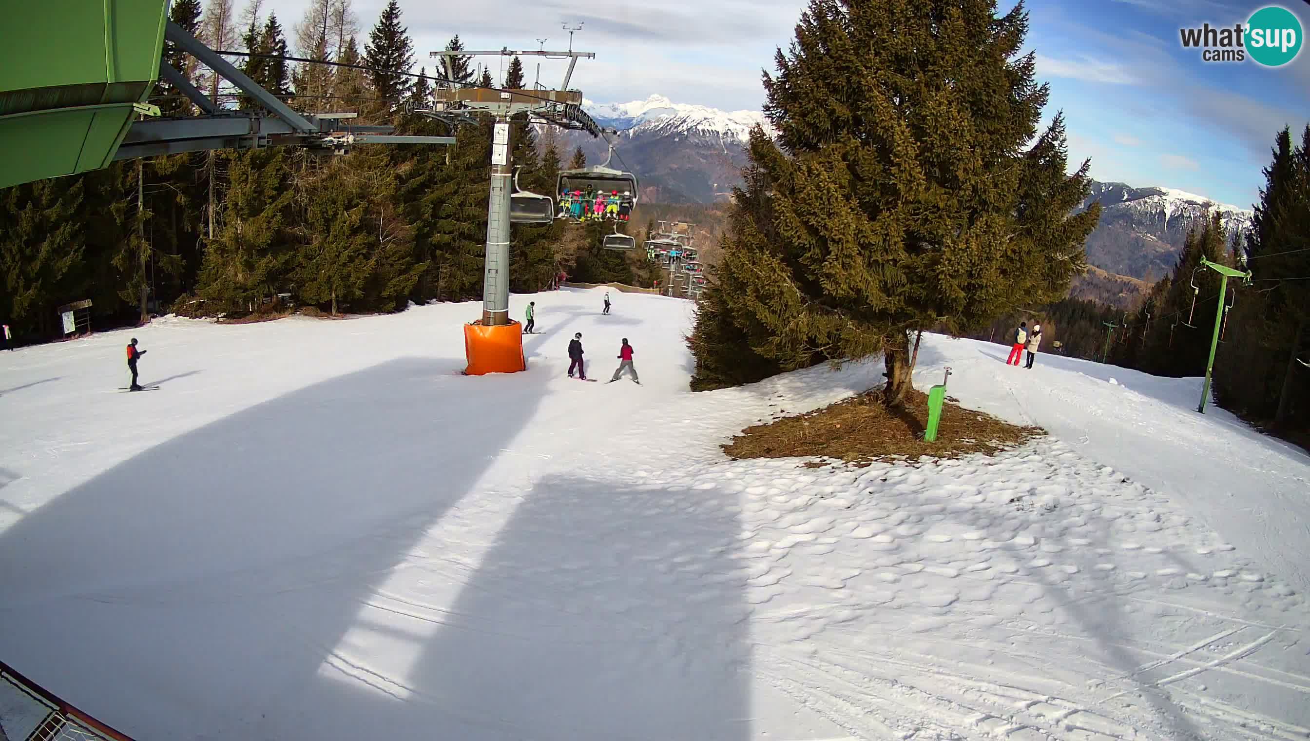 Skizentrum webcam Cerkno Lom – Slowenien