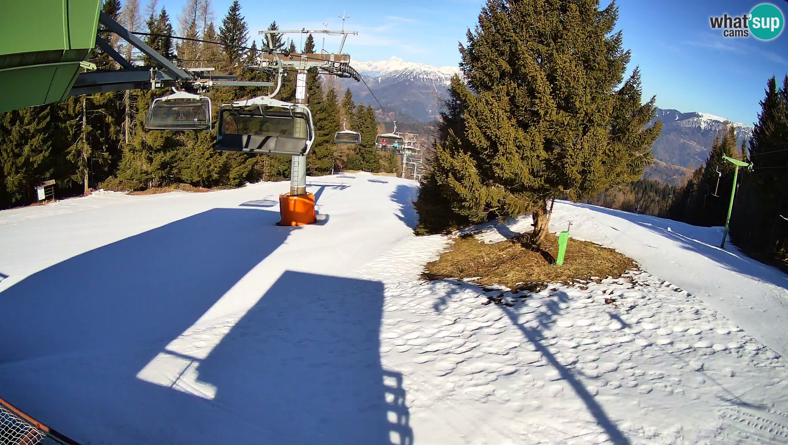 Centre de ski de Cerkno webcam Lom – Slovénie