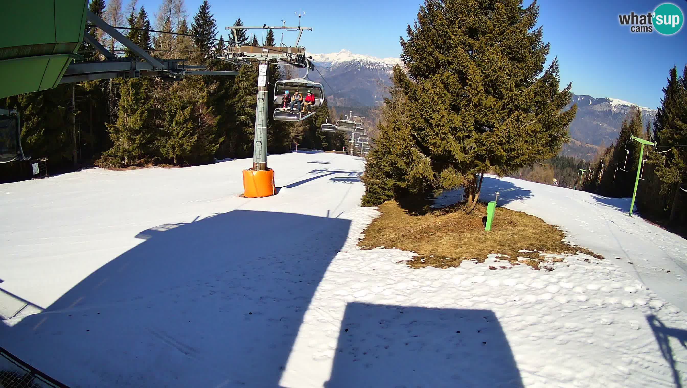 Centre de ski de Cerkno webcam Lom – Slovénie