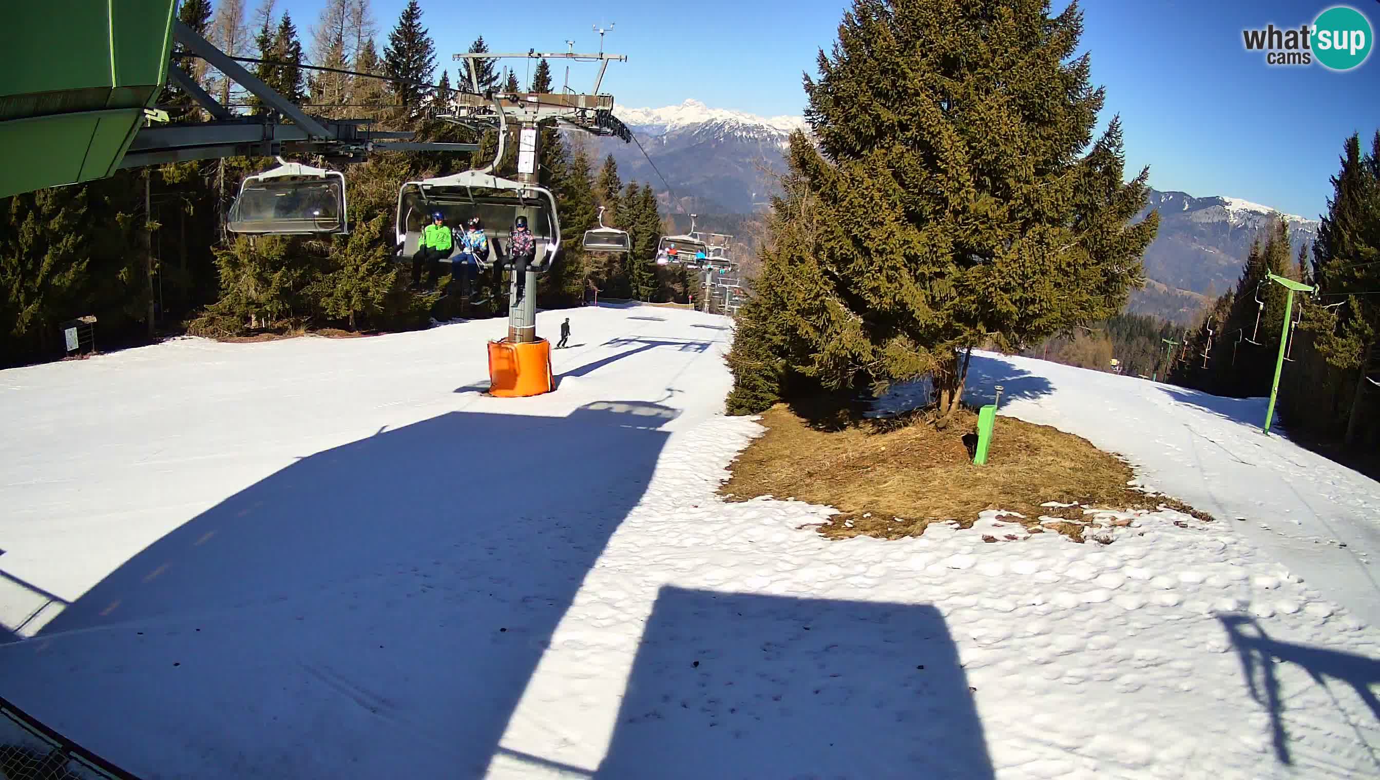 Centre de ski de Cerkno webcam Lom – Slovénie
