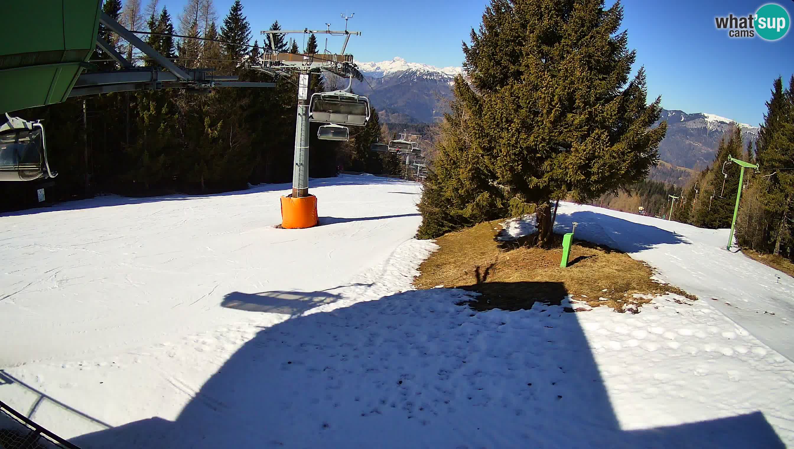 Centre de ski de Cerkno webcam Lom – Slovénie