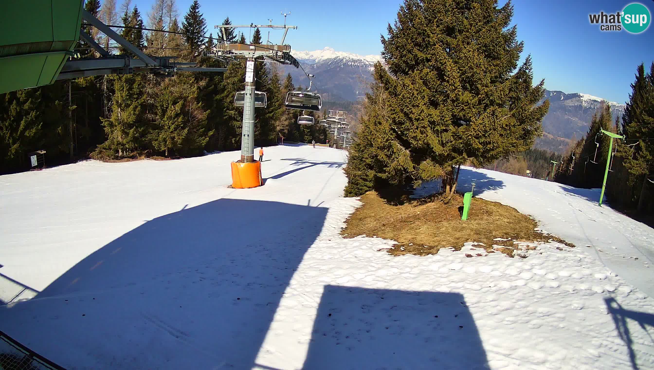 Skijalište Cerkno web kamera Lom – Slovenija