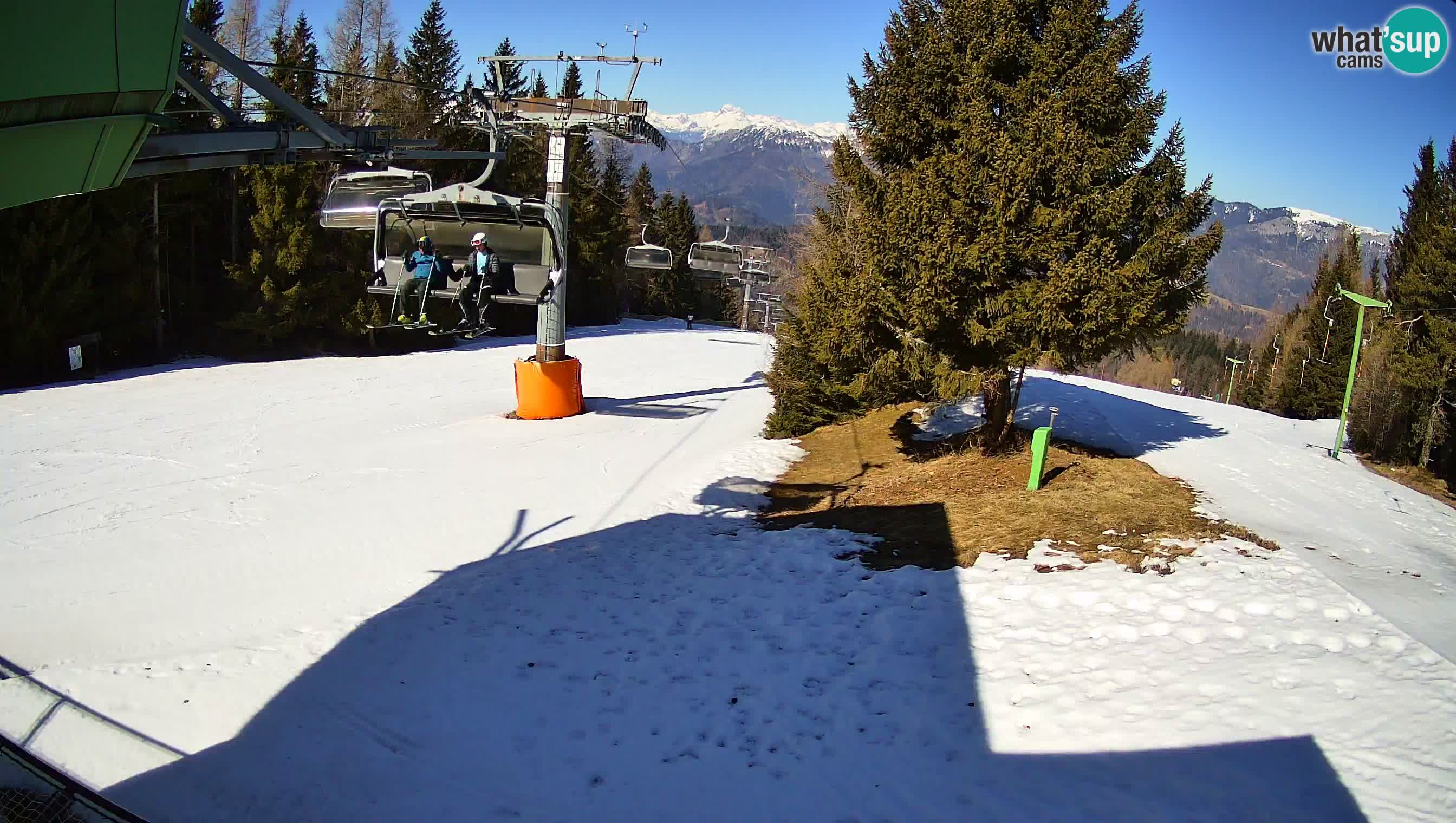 Skijalište Cerkno web kamera Lom – Slovenija