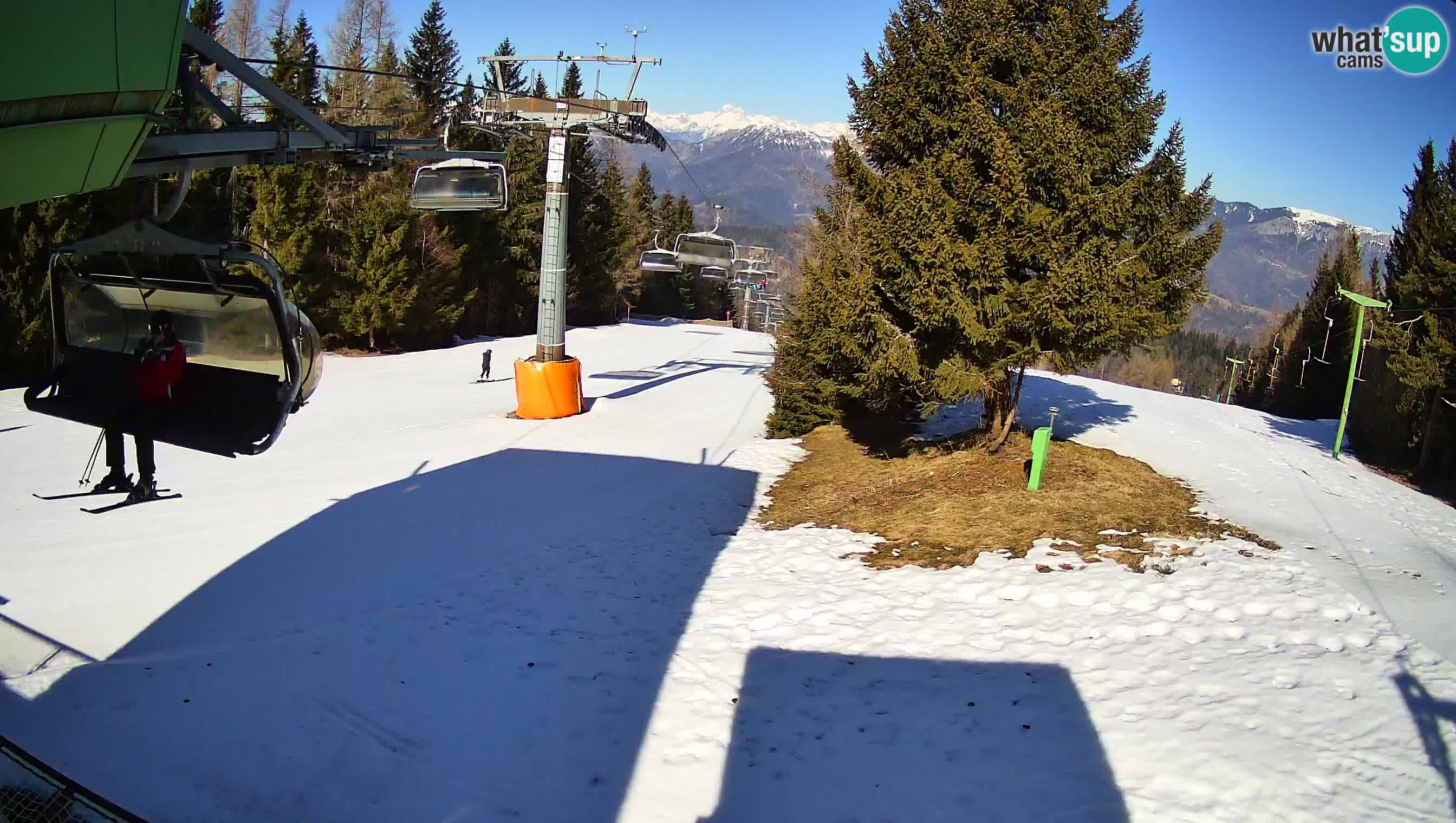 Skijalište Cerkno web kamera Lom – Slovenija