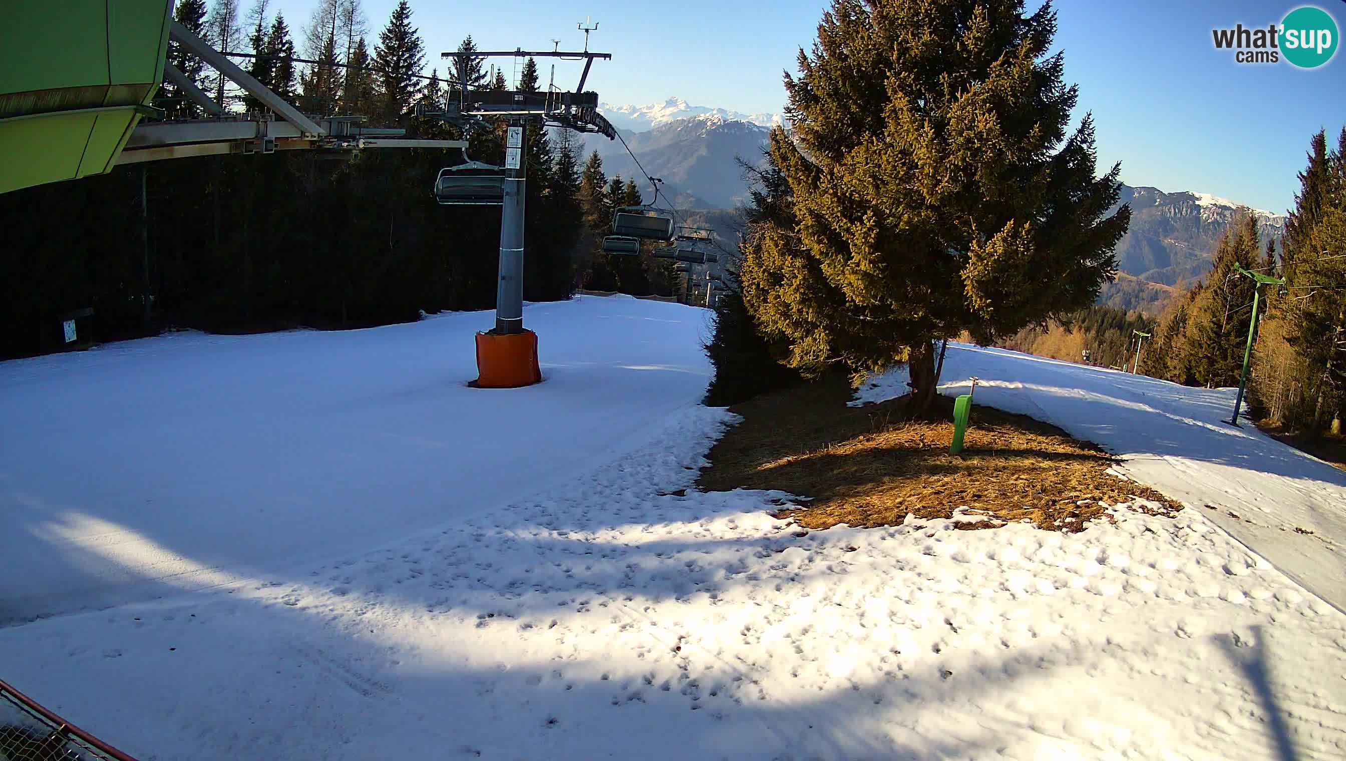 Centre de ski de Cerkno webcam Lom – Slovénie