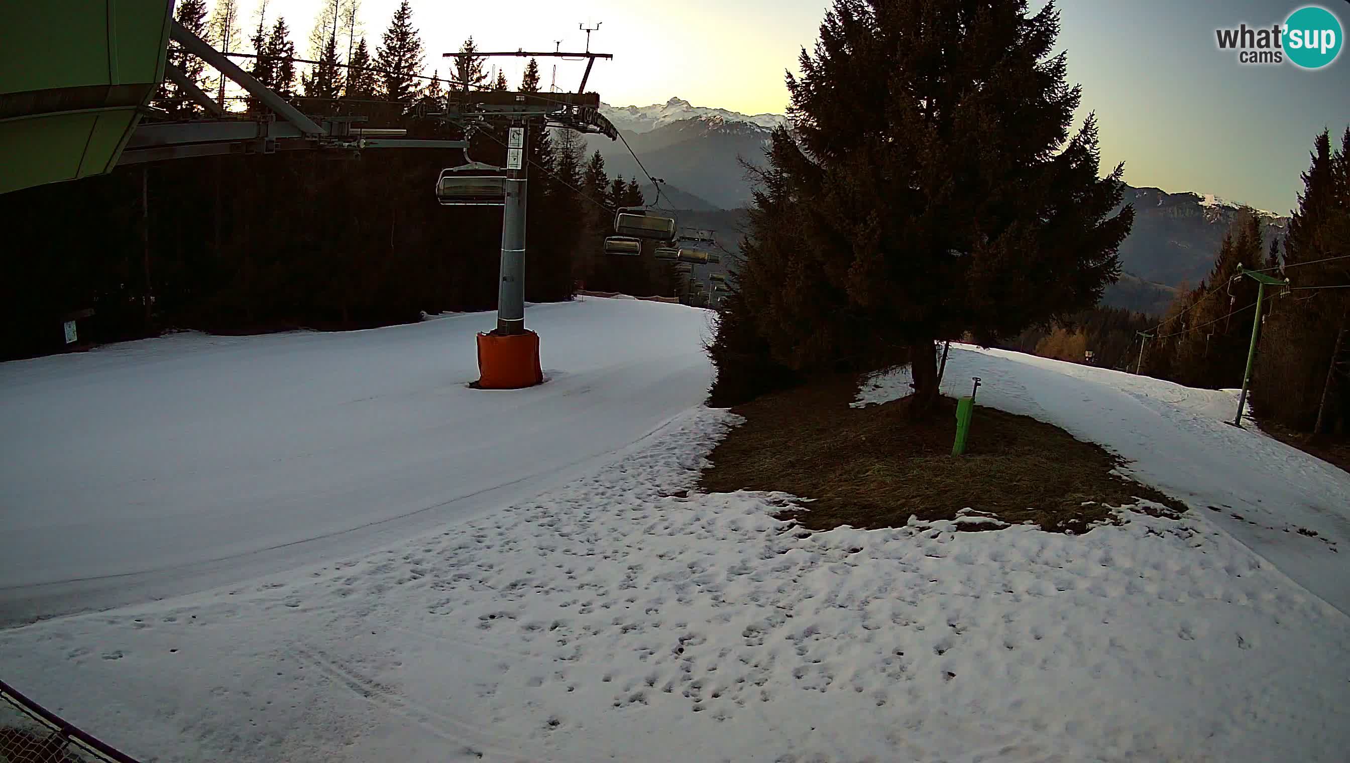 Centre de ski de Cerkno webcam Lom – Slovénie