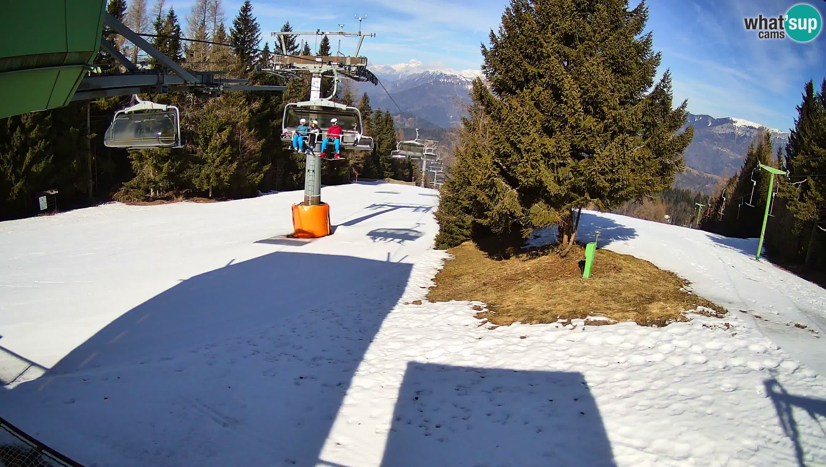 Centre de ski de Cerkno webcam Lom – Slovénie