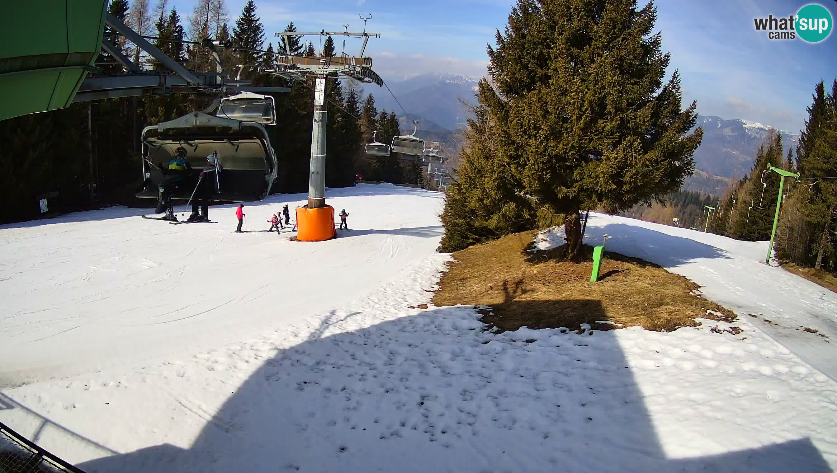 Skijalište Cerkno web kamera Lom – Slovenija