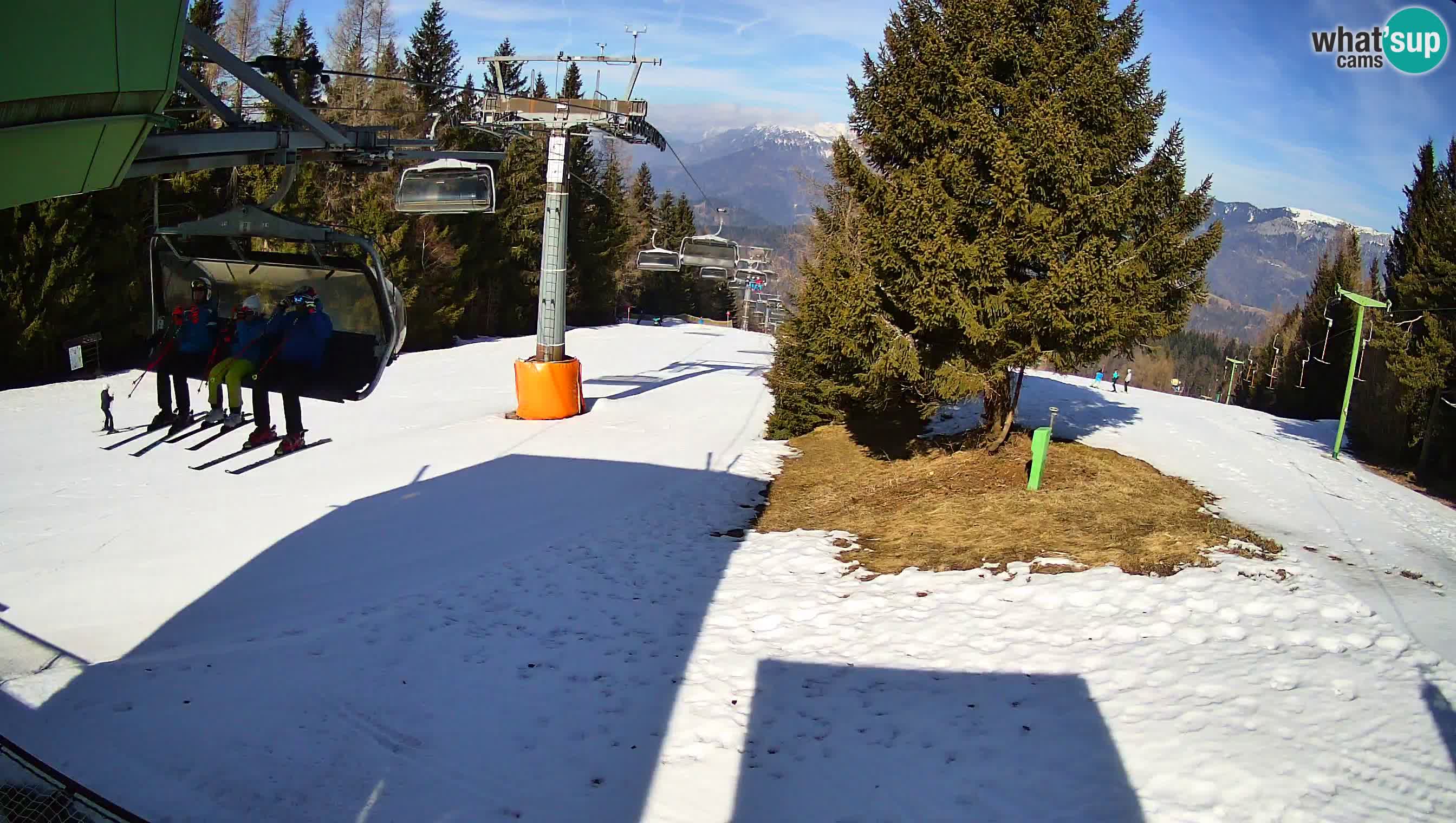 Skijalište Cerkno web kamera Lom – Slovenija