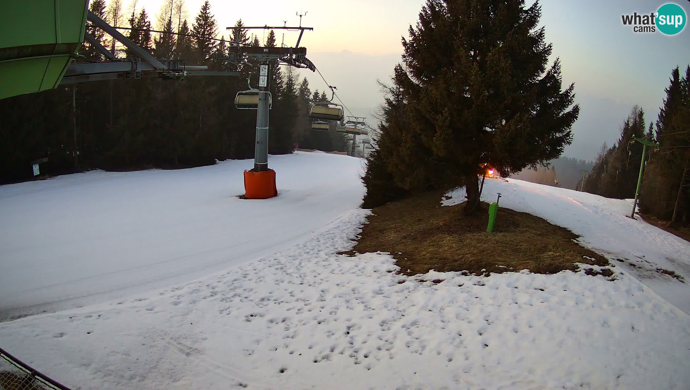 Centre de ski de Cerkno webcam Lom – Slovénie