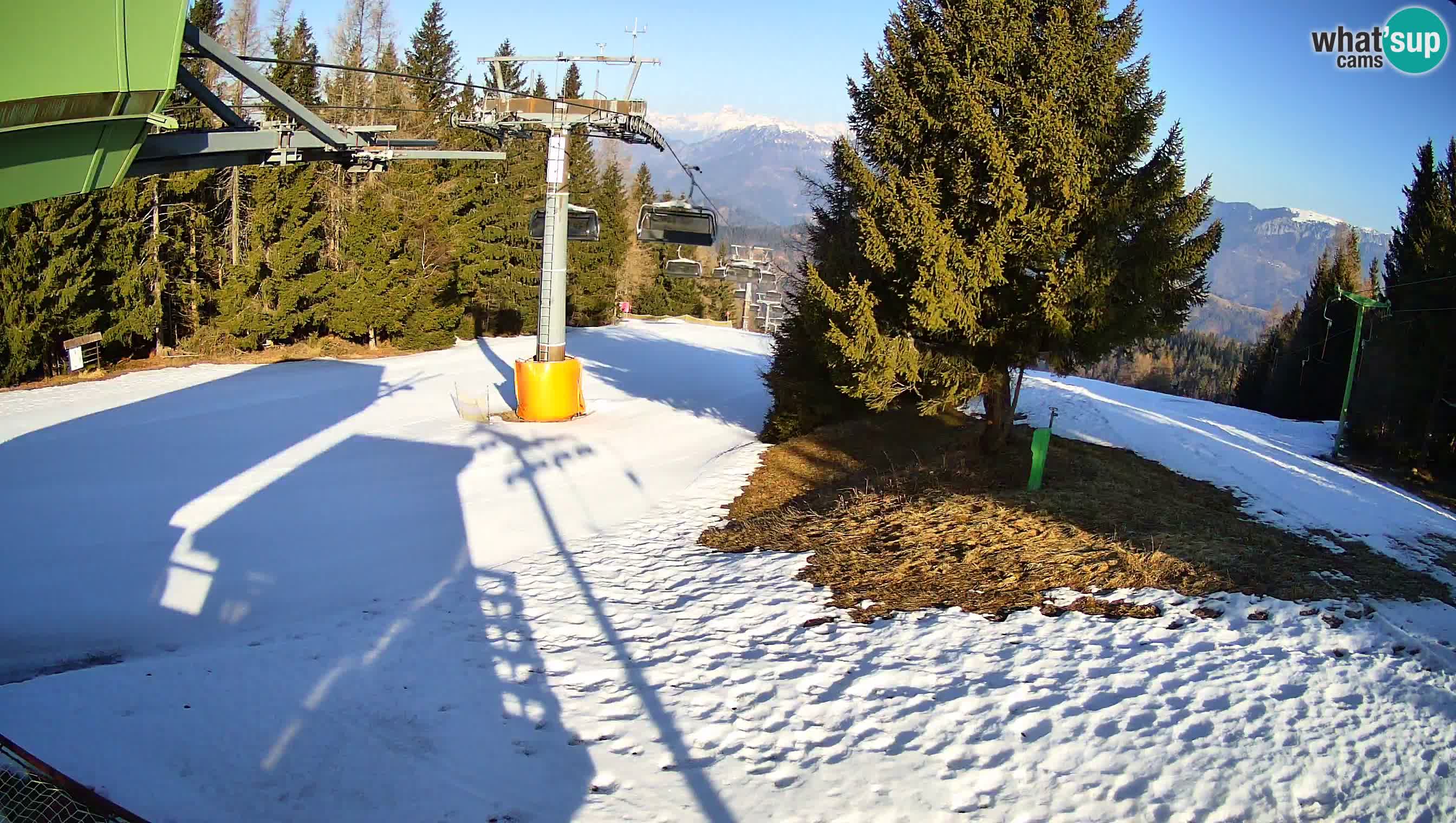 Centre de ski de Cerkno webcam Lom – Slovénie