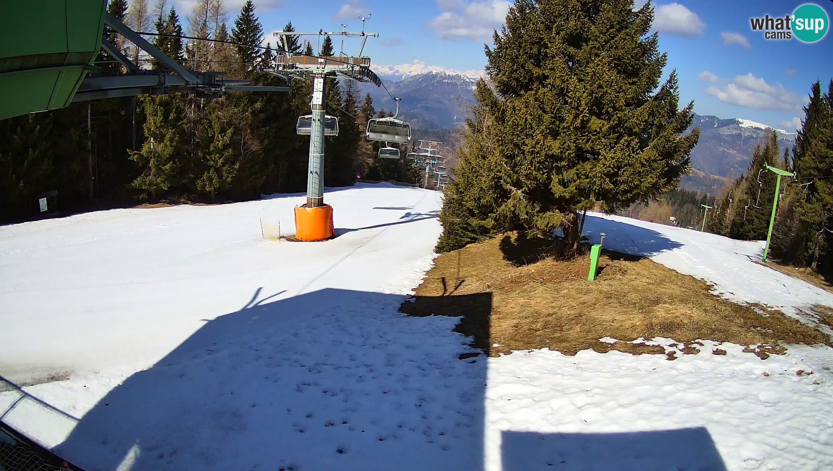 Skijalište Cerkno web kamera Lom – Slovenija