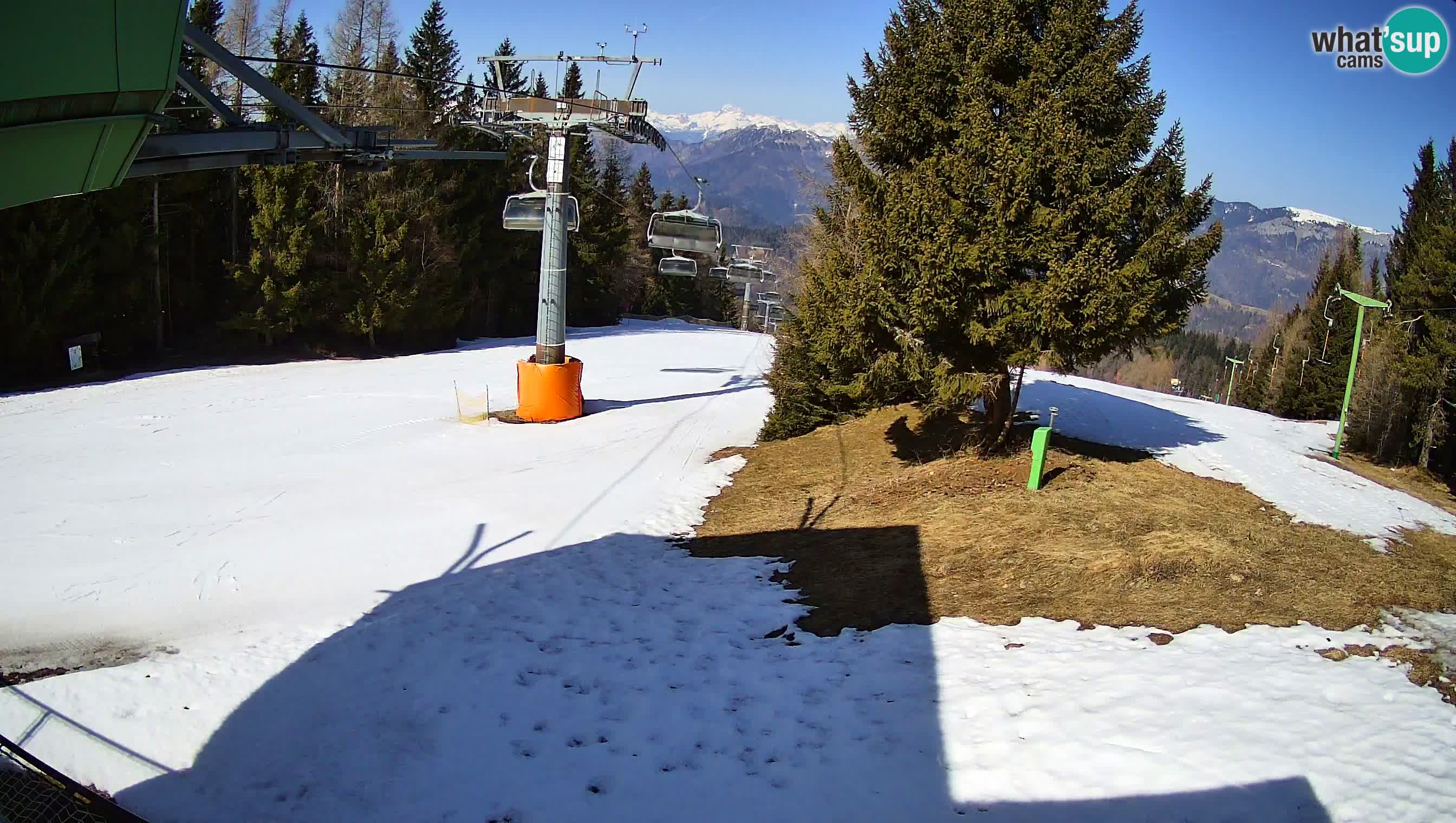 Skijalište Cerkno web kamera Lom – Slovenija