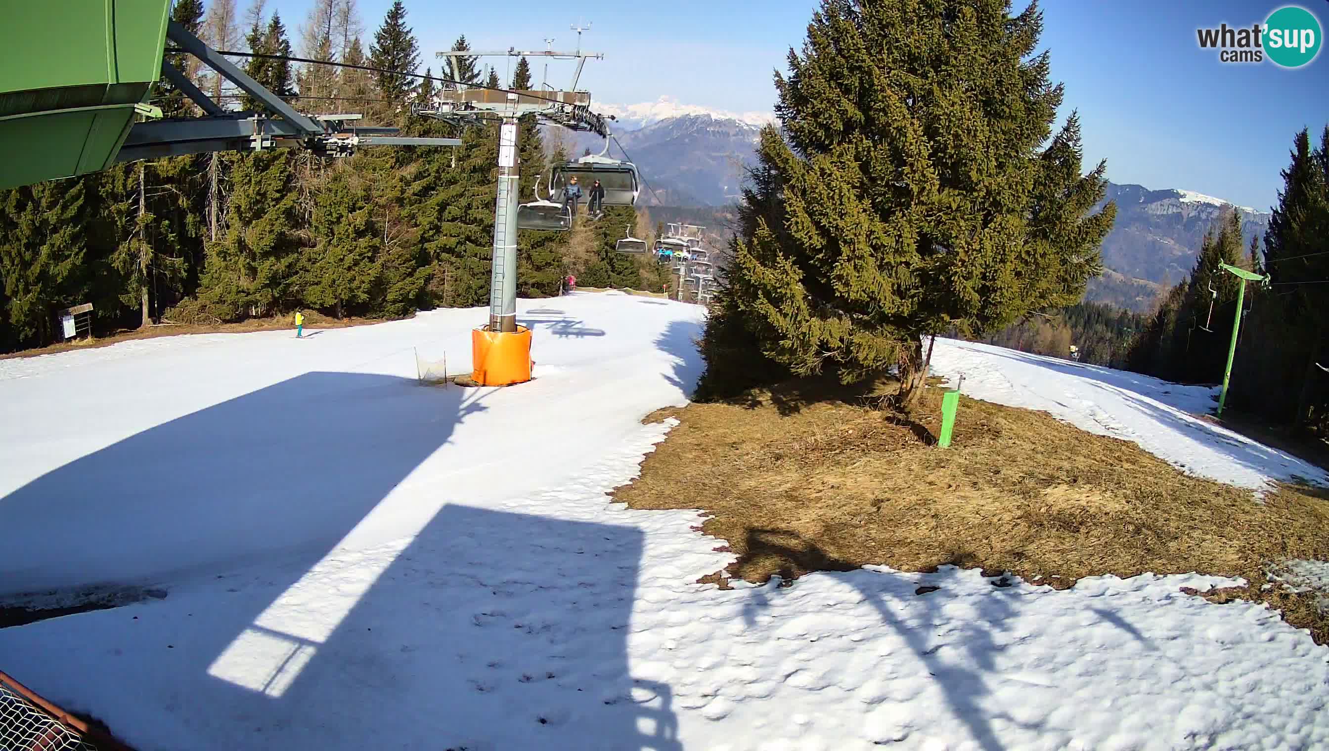 Centre de ski de Cerkno webcam Lom – Slovénie
