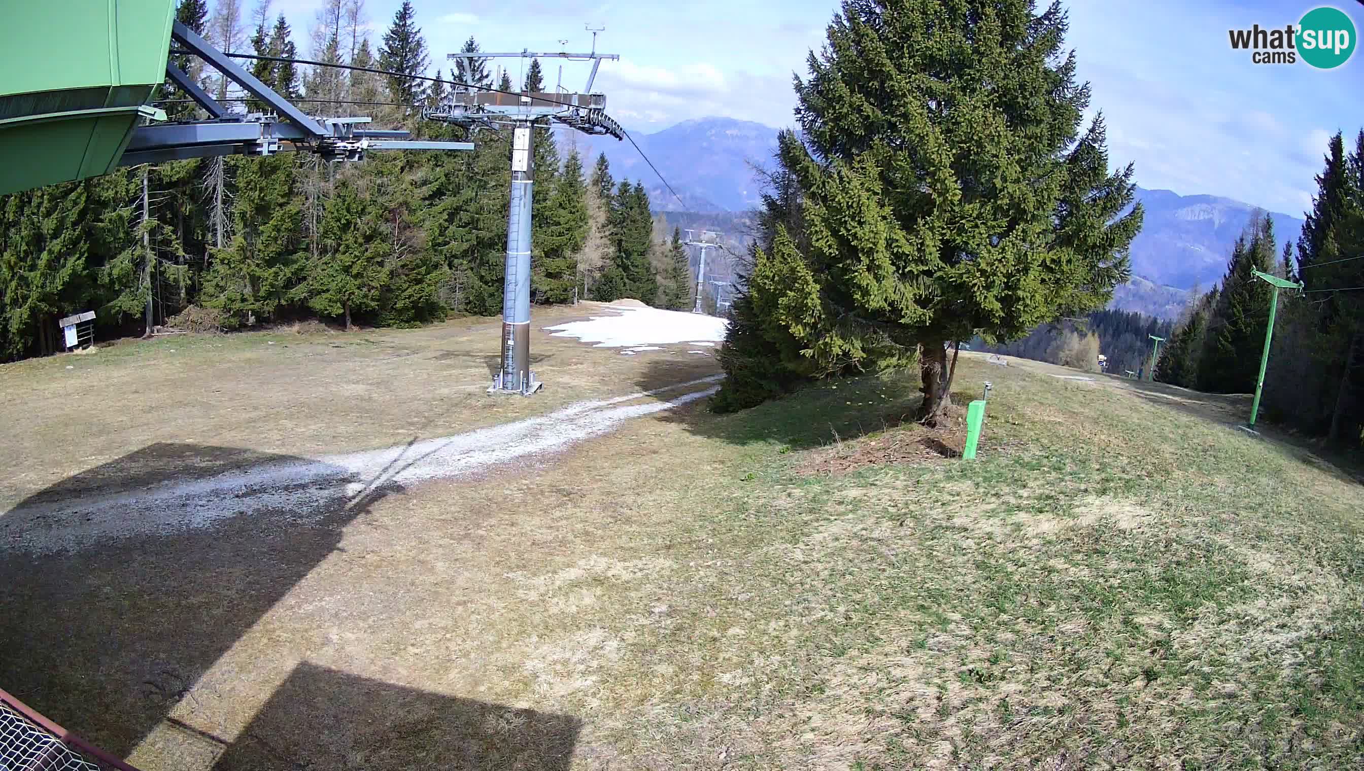 Skijalište Cerkno web kamera Lom – Slovenija