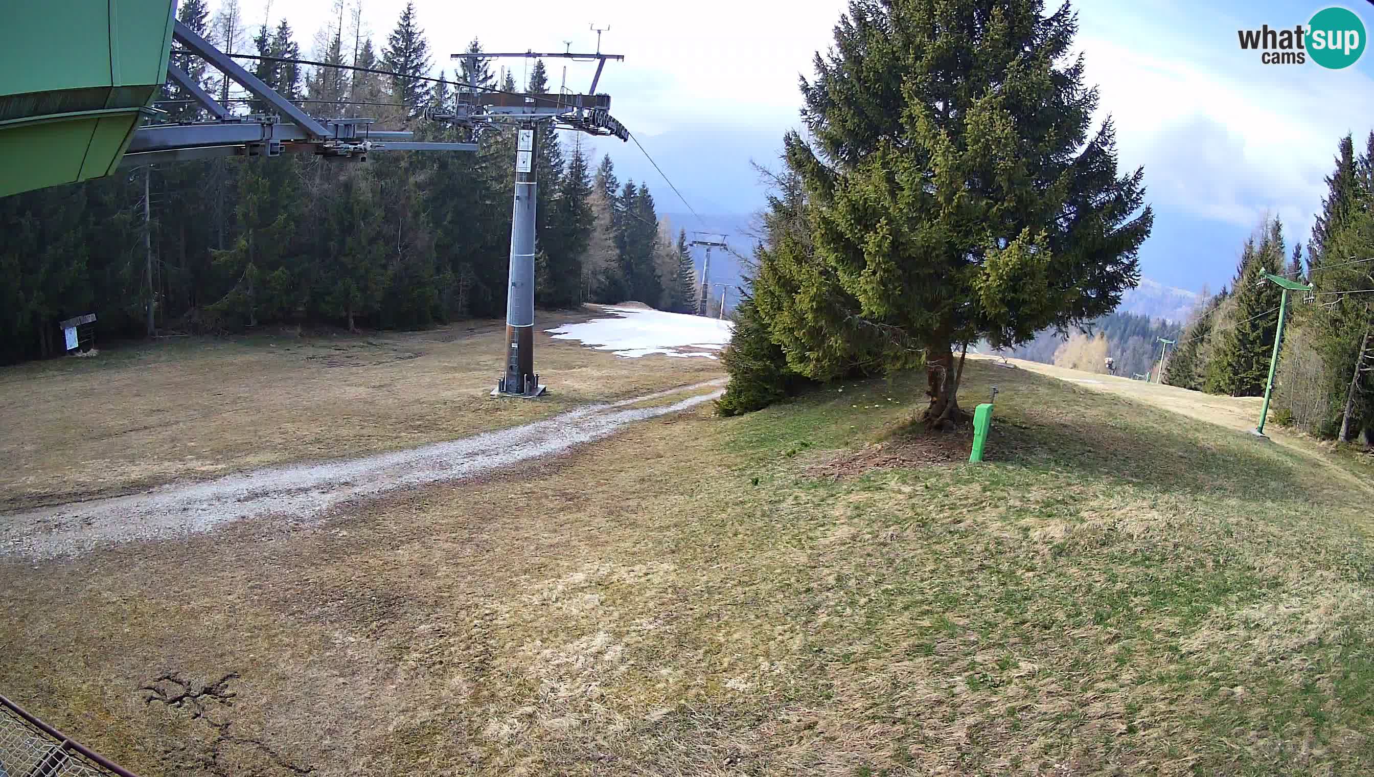 Centre de ski de Cerkno webcam Lom – Slovénie