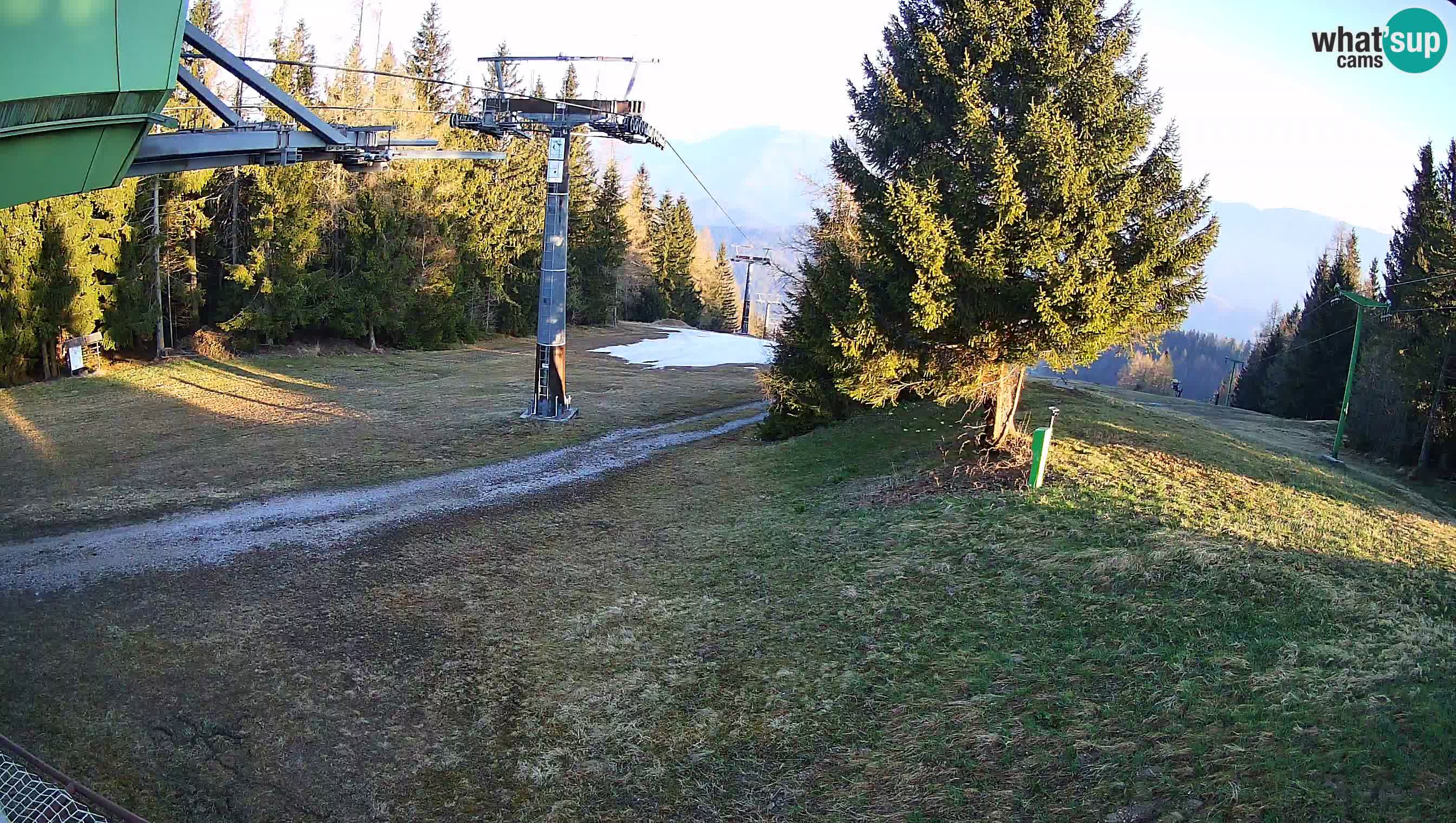 Centre de ski de Cerkno webcam Lom – Slovénie