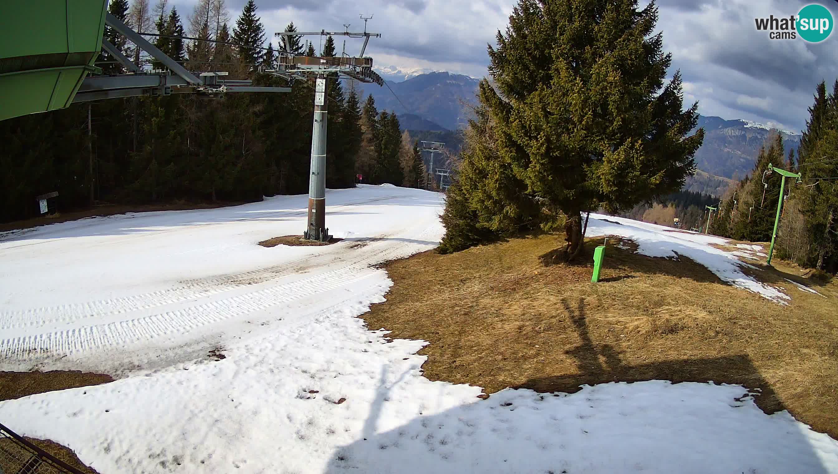 Centre de ski de Cerkno webcam Lom – Slovénie