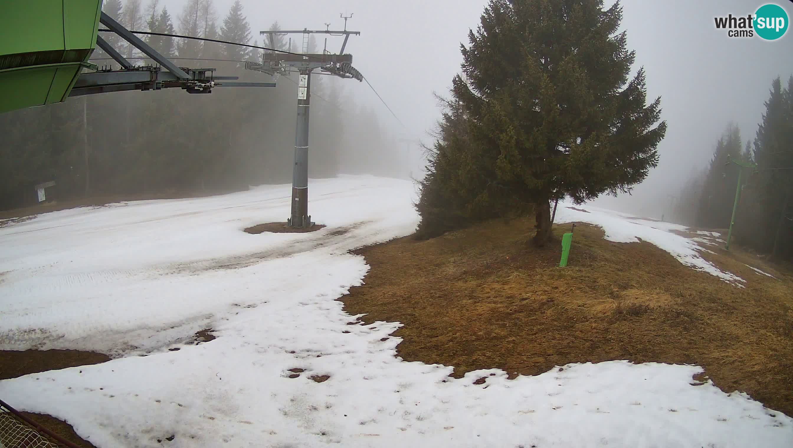 Skijalište Cerkno web kamera Lom – Slovenija