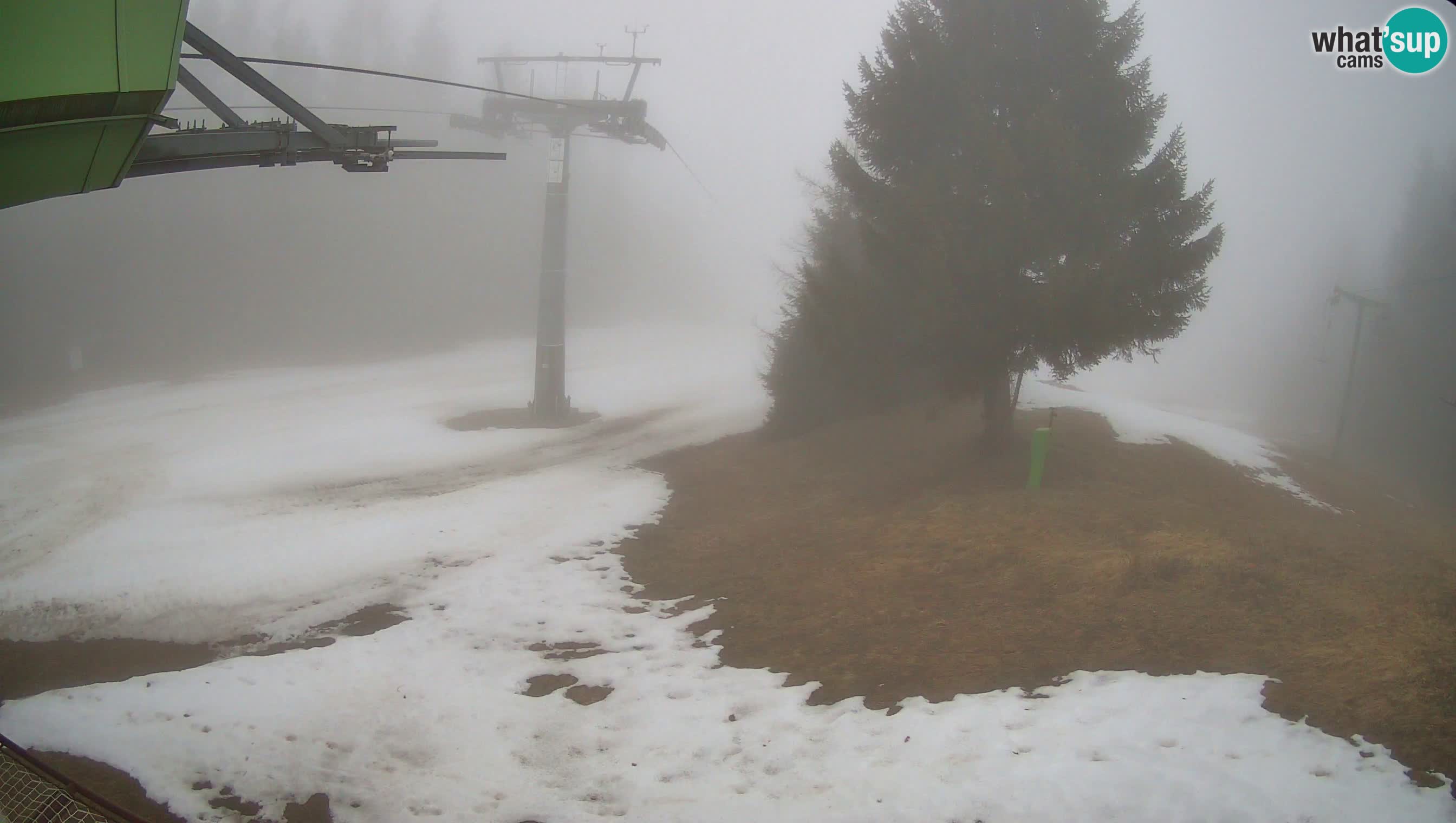 Centre de ski de Cerkno webcam Lom – Slovénie