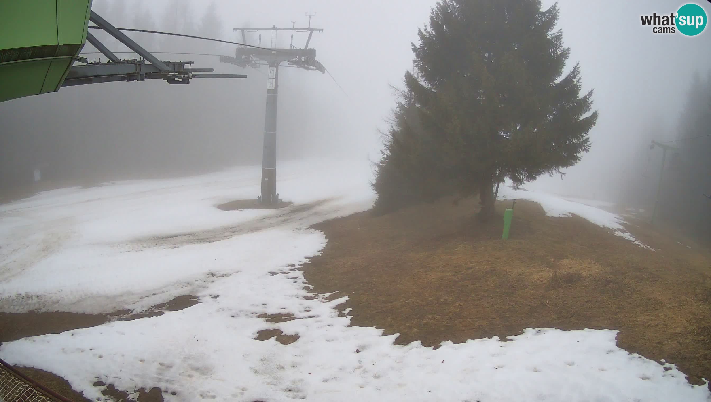 Centre de ski de Cerkno webcam Lom – Slovénie