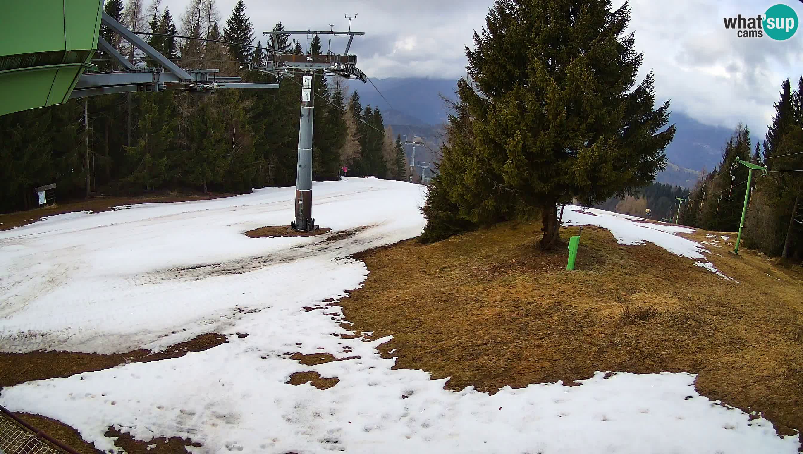Centre de ski de Cerkno webcam Lom – Slovénie