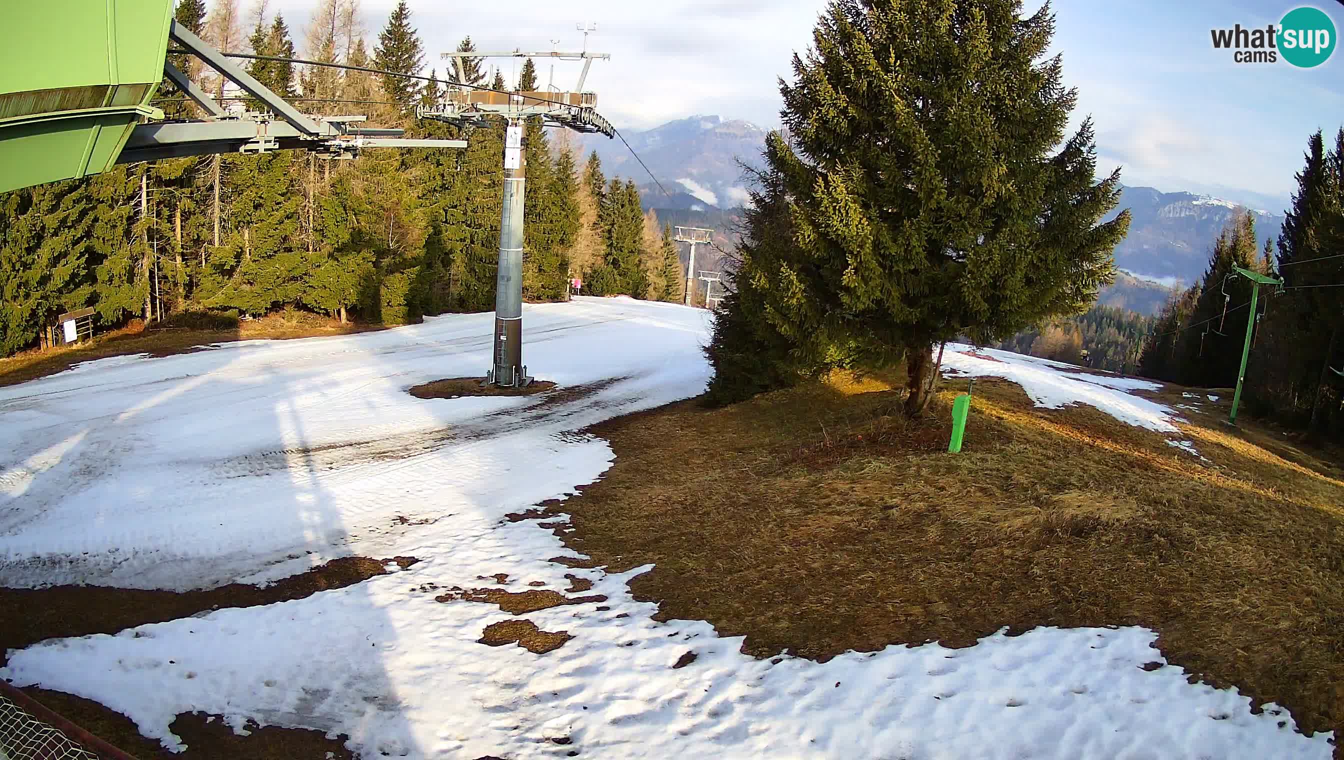 Centre de ski de Cerkno webcam Lom – Slovénie