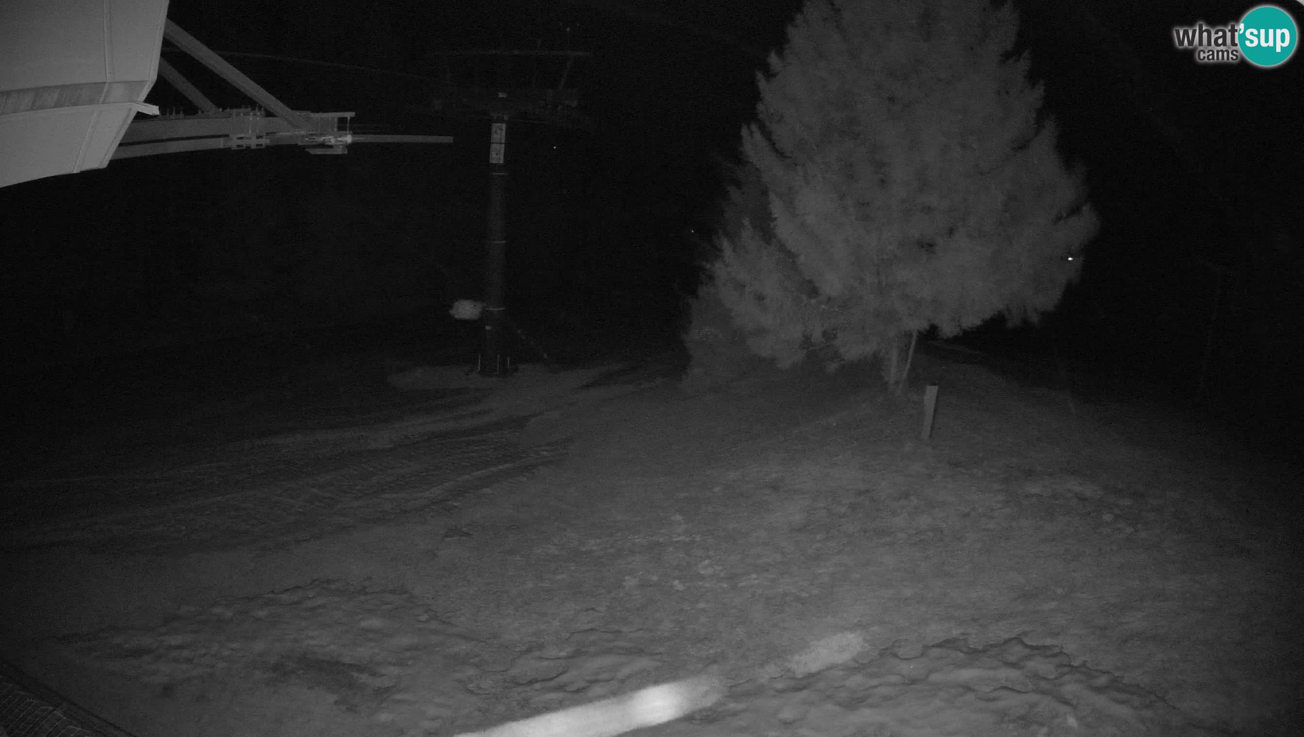 Smušišče Cerkno spletna kamera Lom zgornja proga