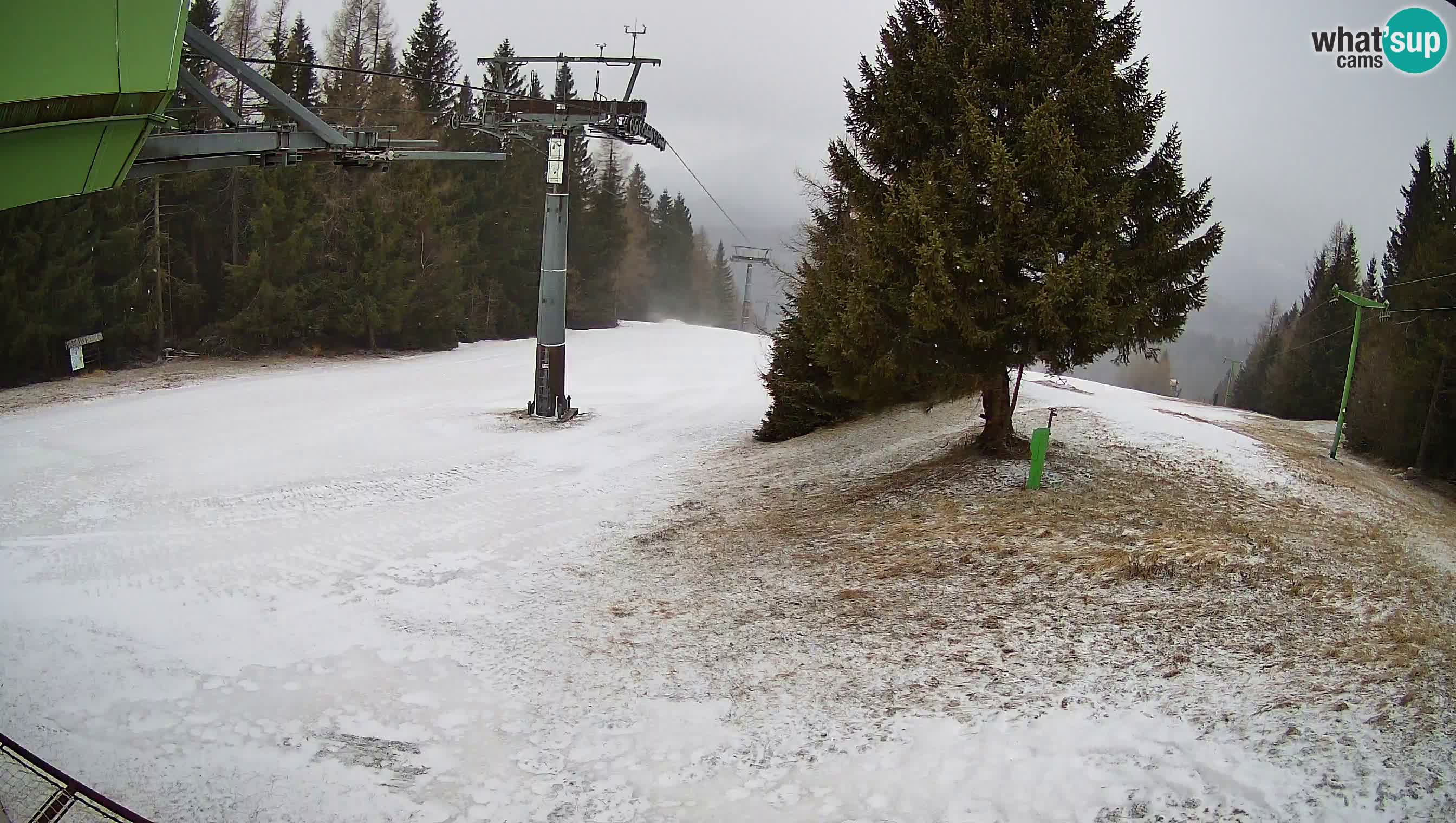 Centre de ski de Cerkno webcam Lom – Slovénie