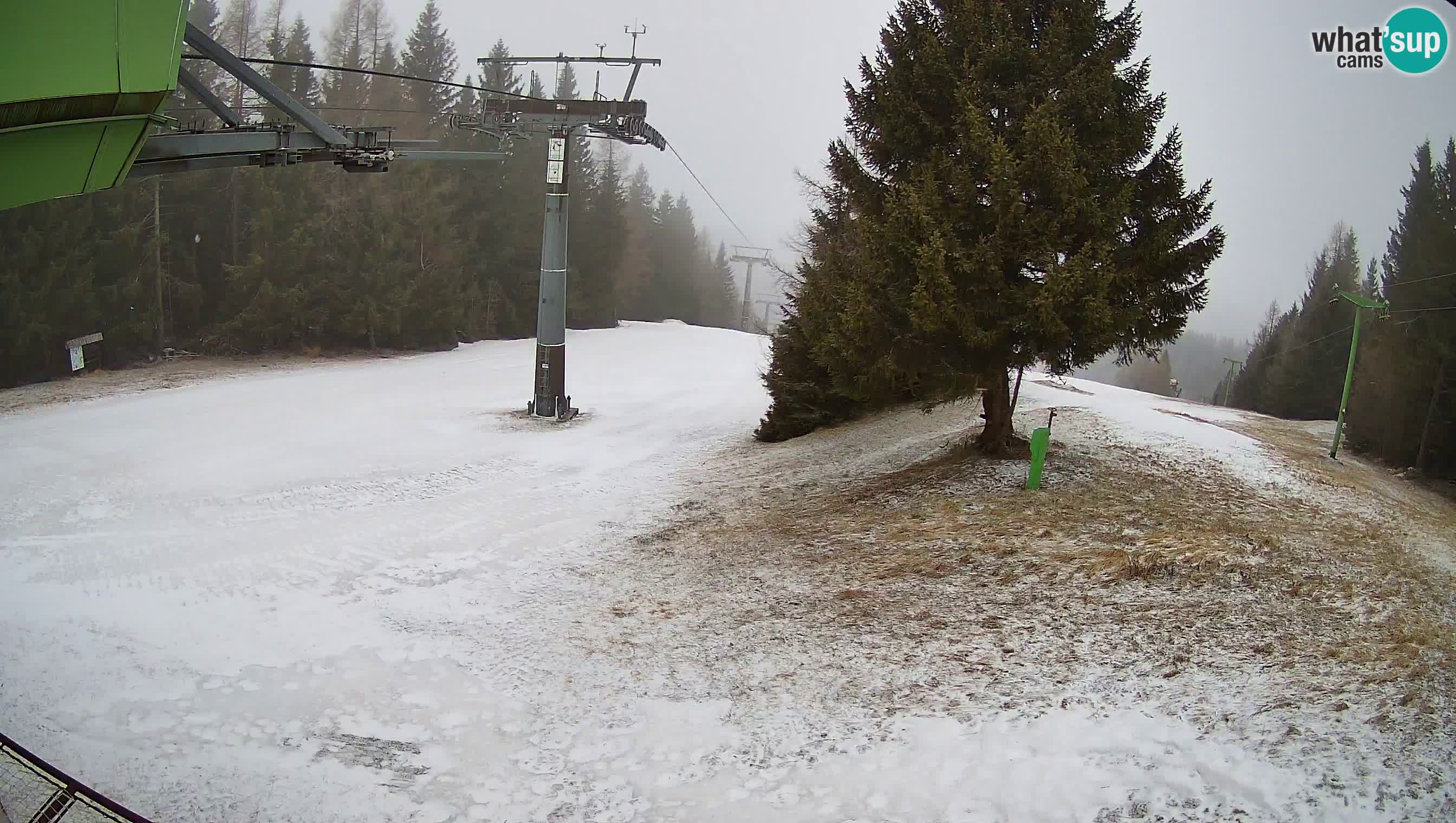 Centre de ski de Cerkno webcam Lom – Slovénie