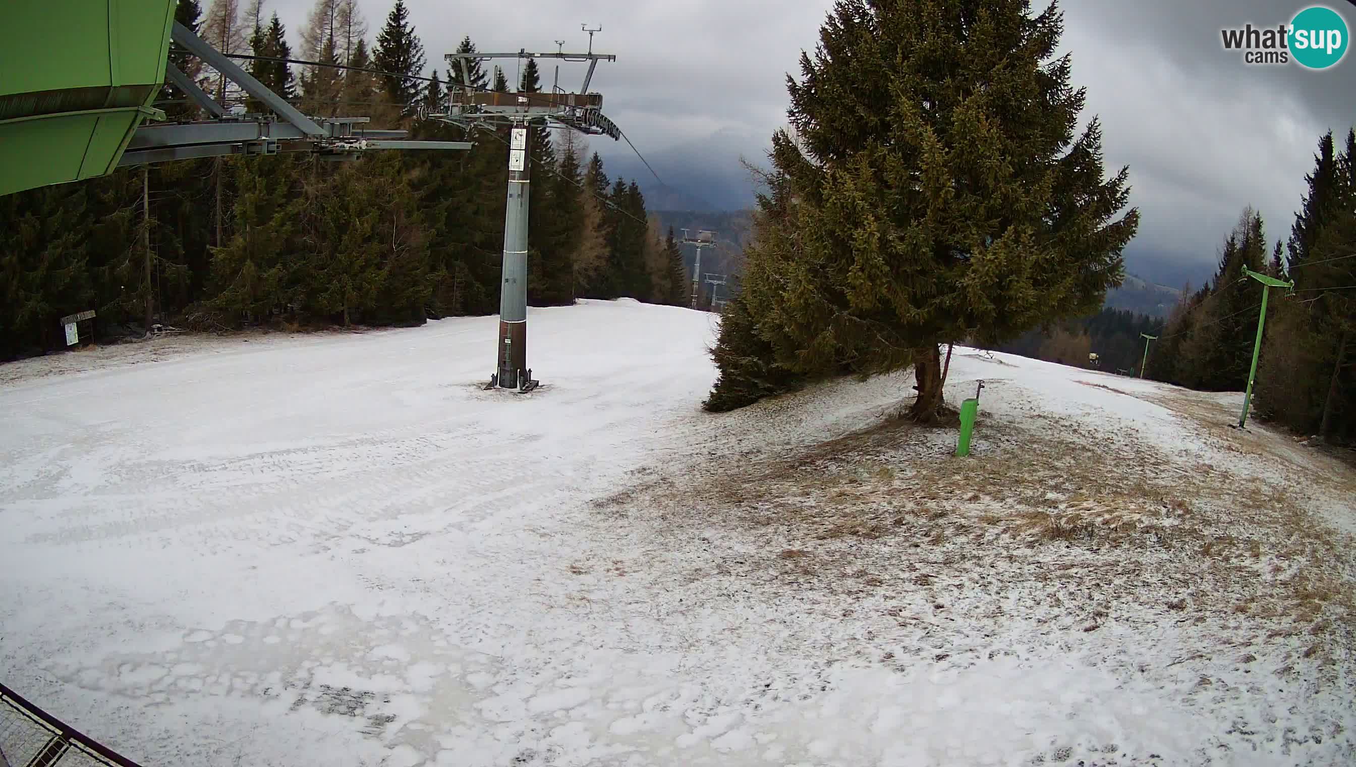 Centre de ski de Cerkno webcam Lom – Slovénie