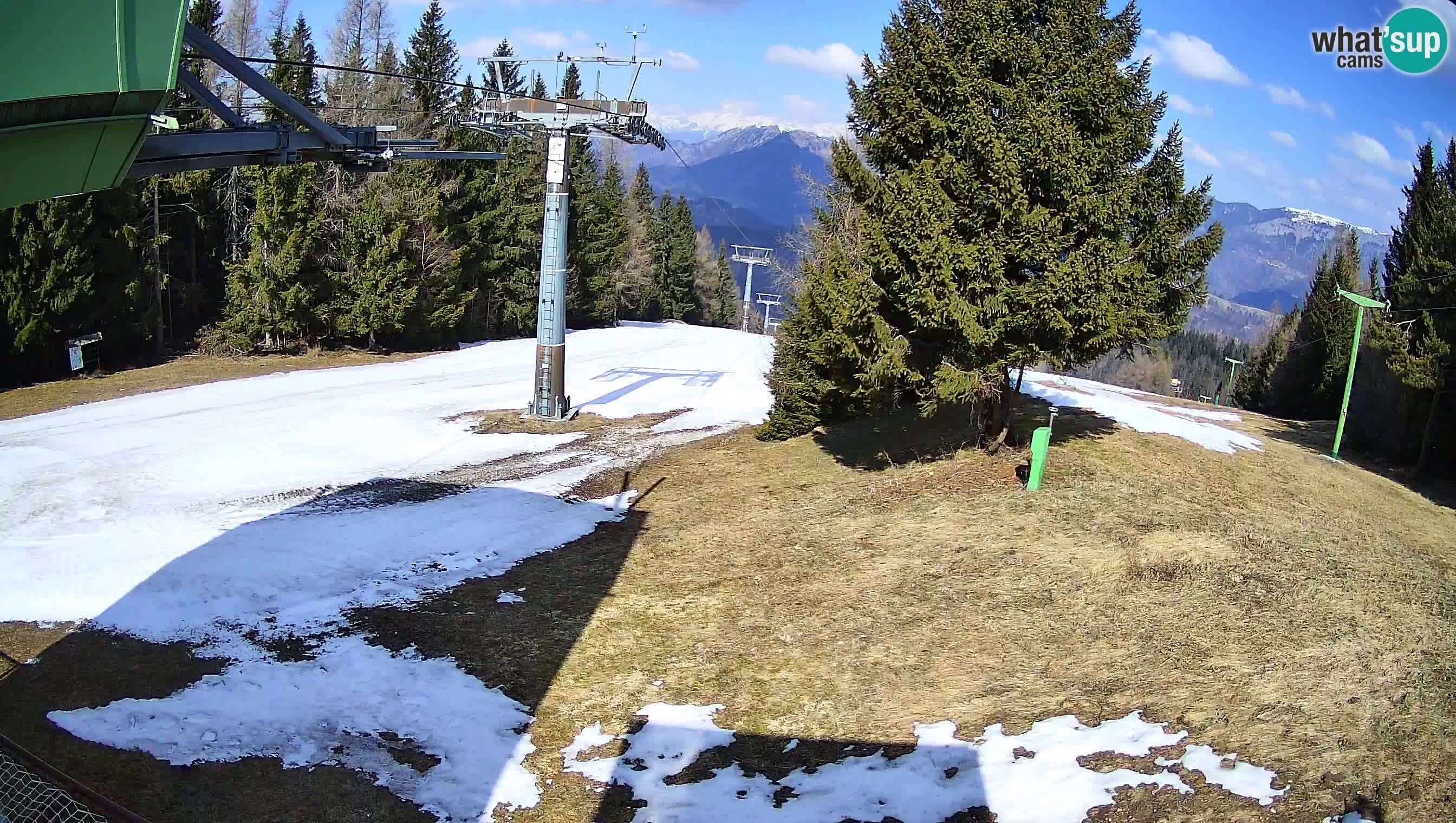 Skijalište Cerkno web kamera Lom – Slovenija