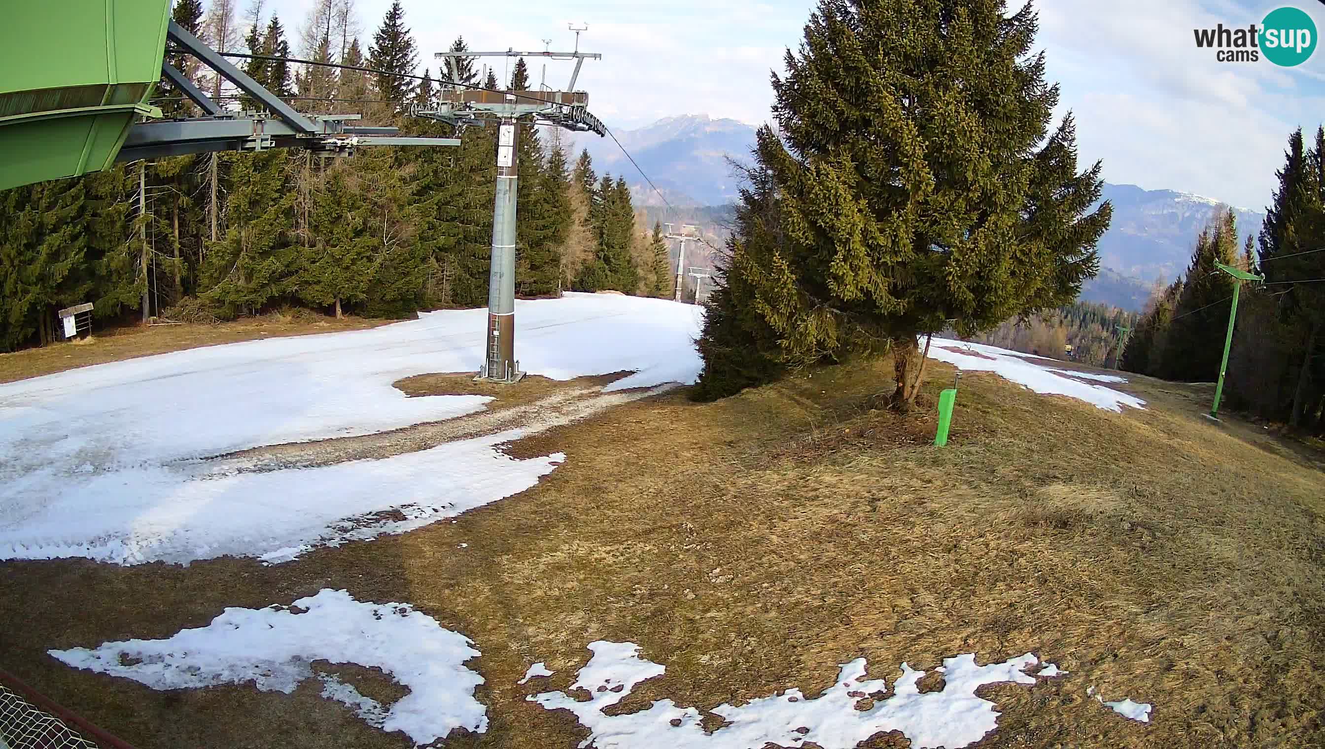 Skijalište Cerkno web kamera Lom – Slovenija