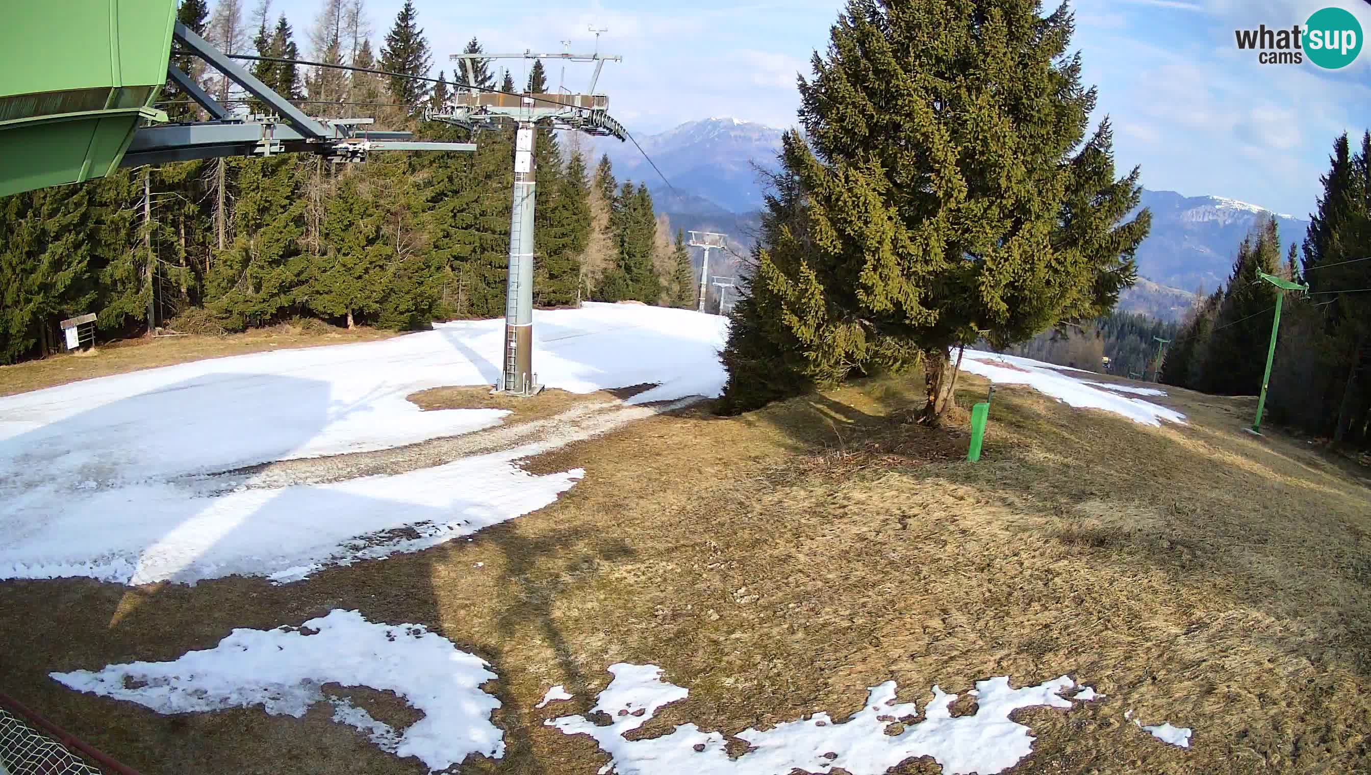 Skijalište Cerkno web kamera Lom – Slovenija