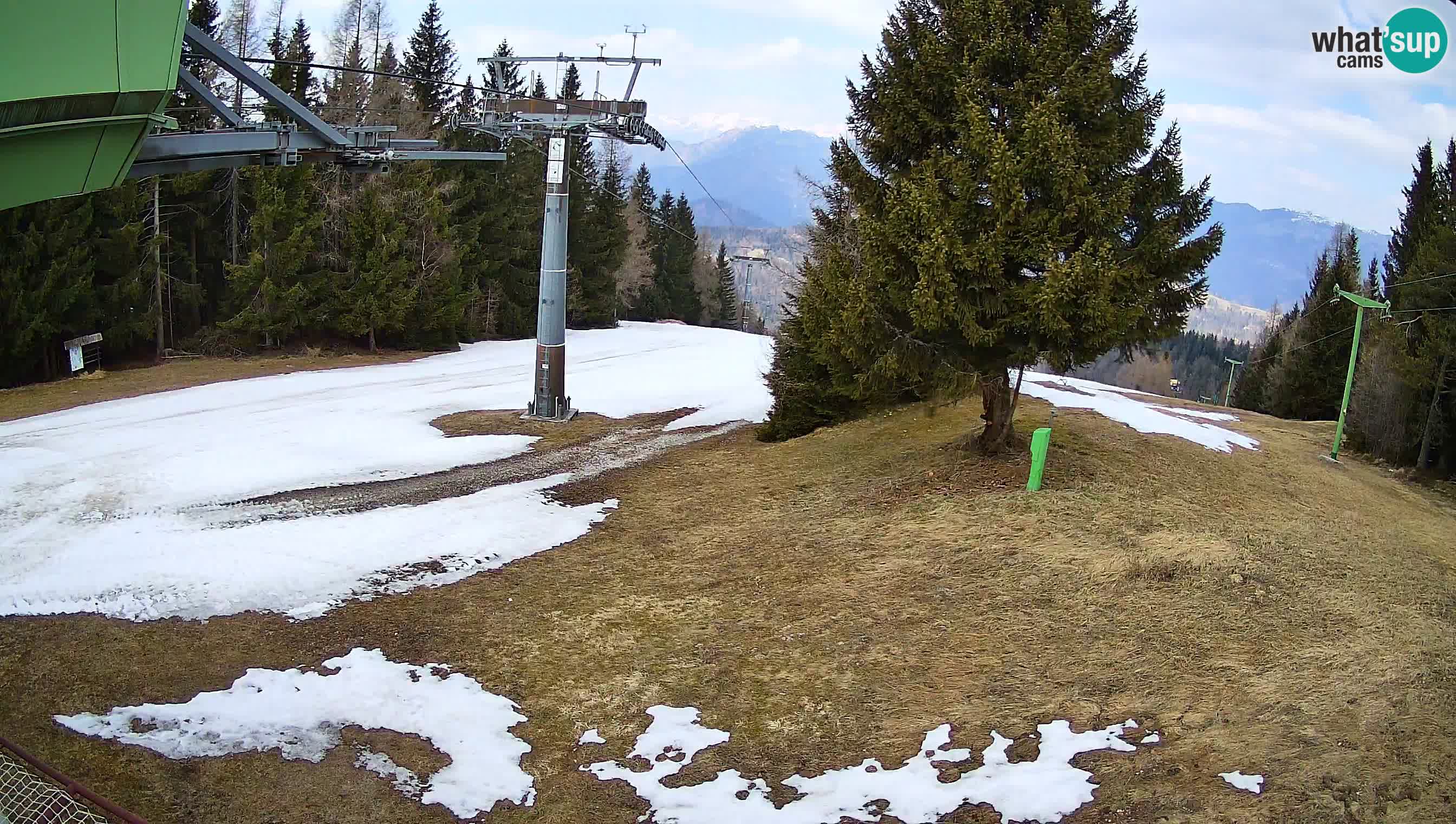 Skijalište Cerkno web kamera Lom – Slovenija