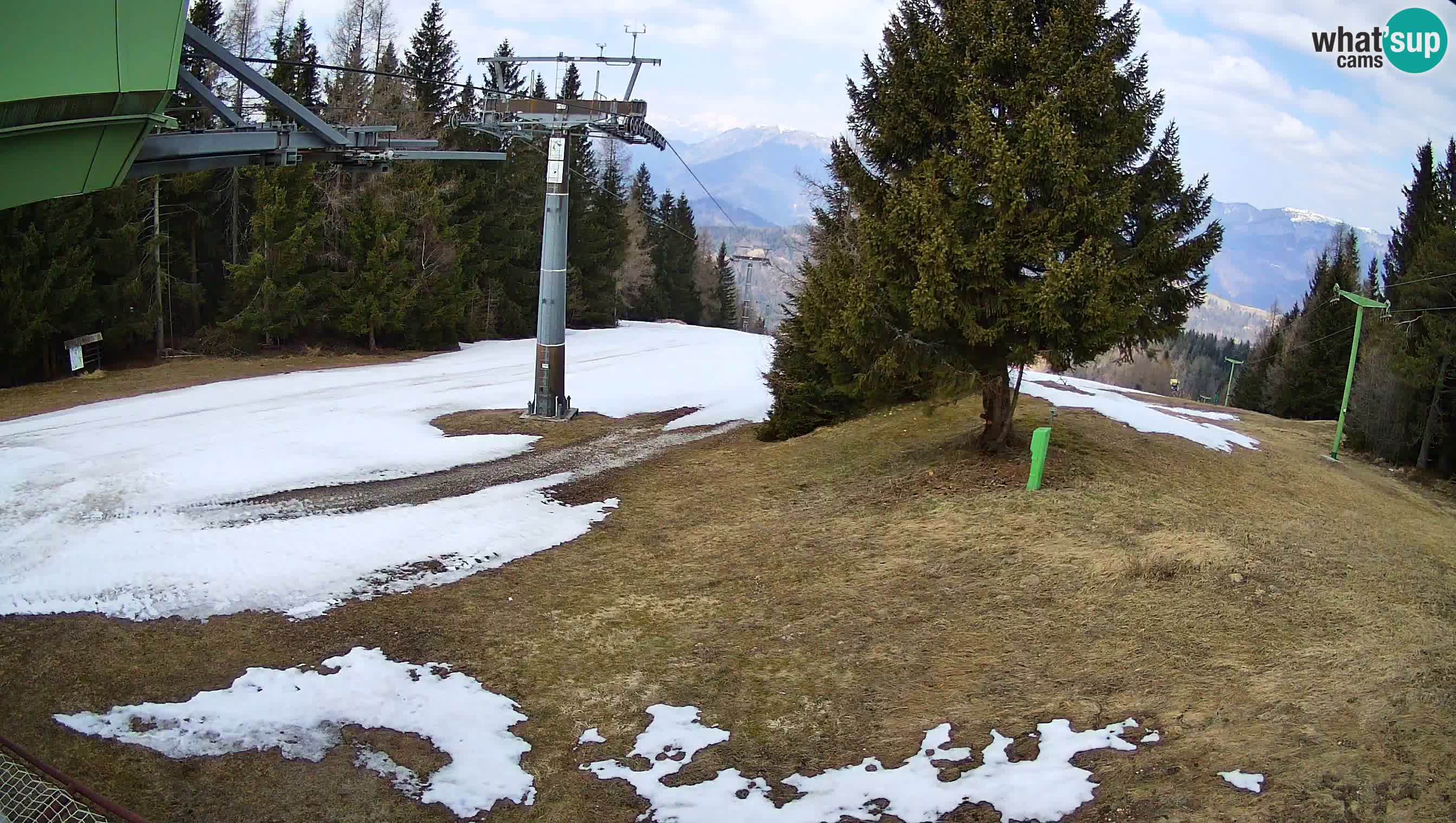 Centre de ski de Cerkno webcam Lom – Slovénie