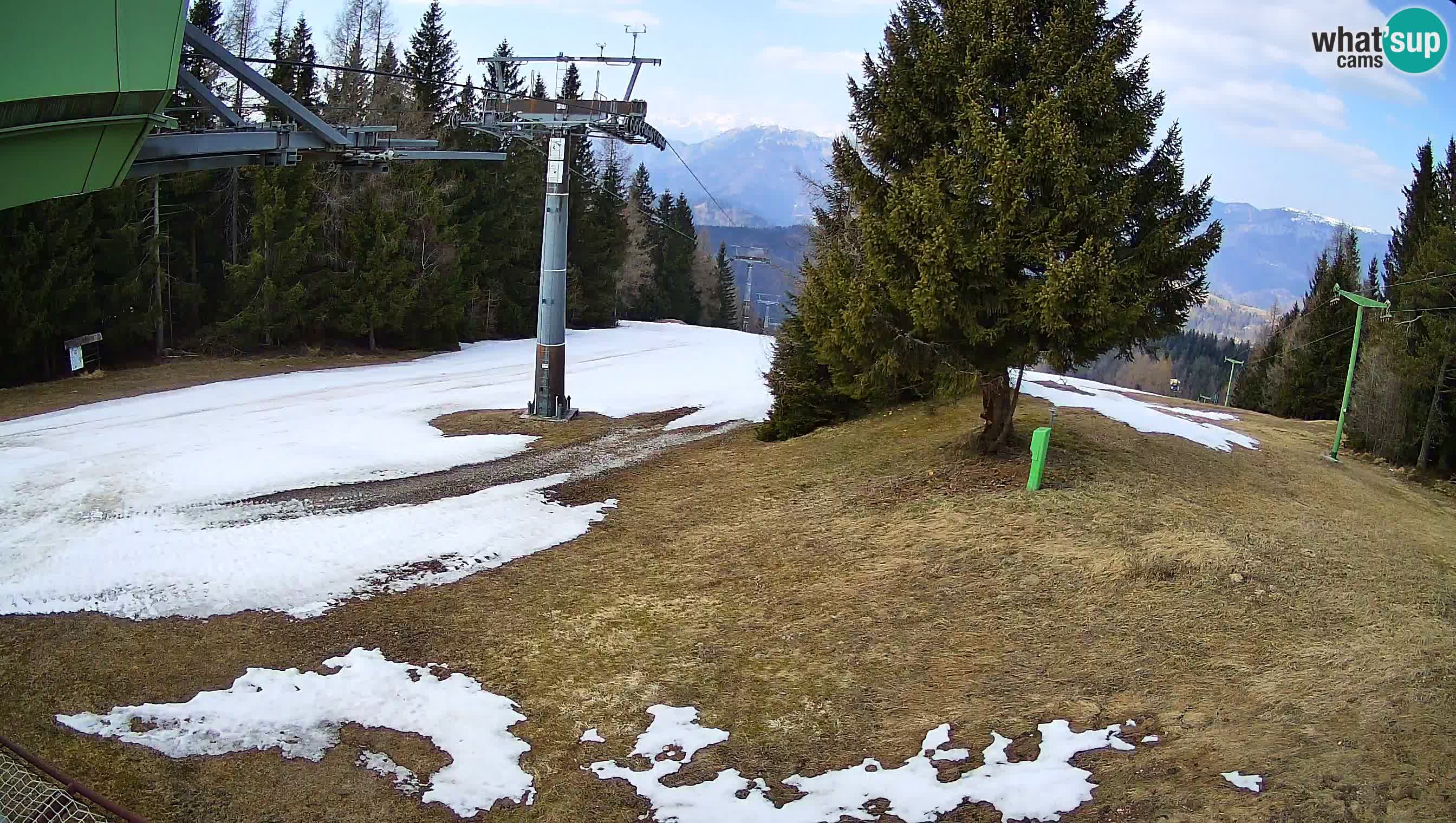 Skijalište Cerkno web kamera Lom – Slovenija