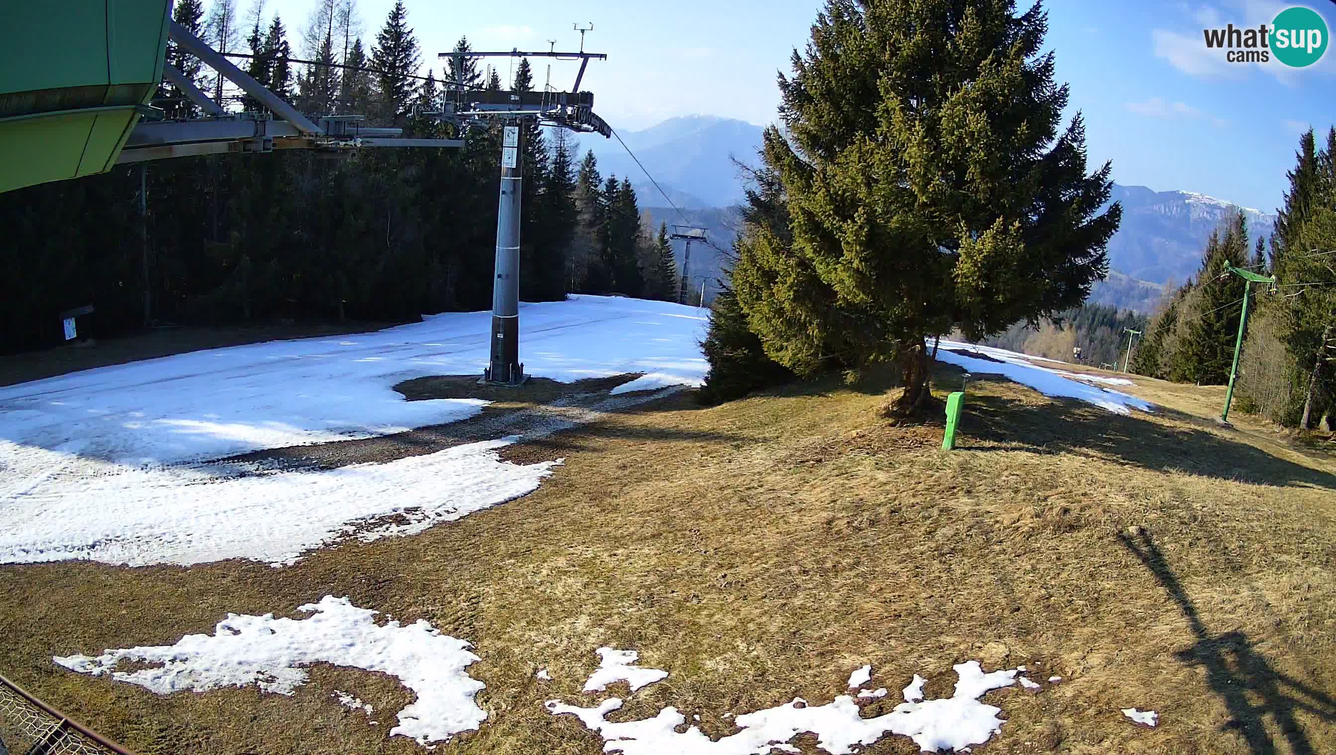 Cámara en vivo Estación de esquí de Cerkno Lom – Eslovenia