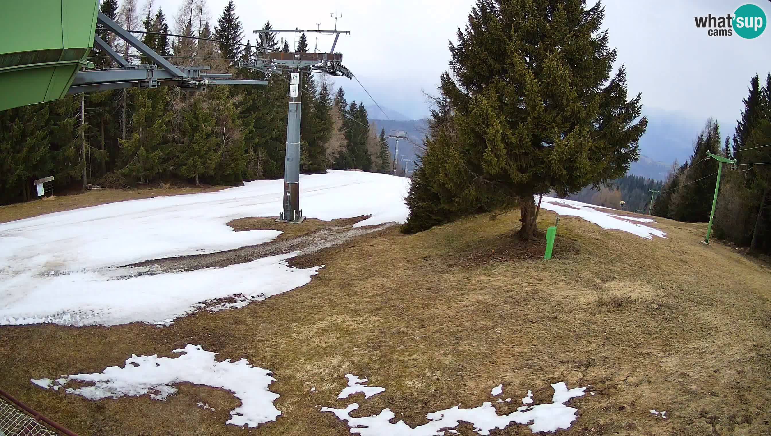 Centre de ski de Cerkno webcam Lom – Slovénie