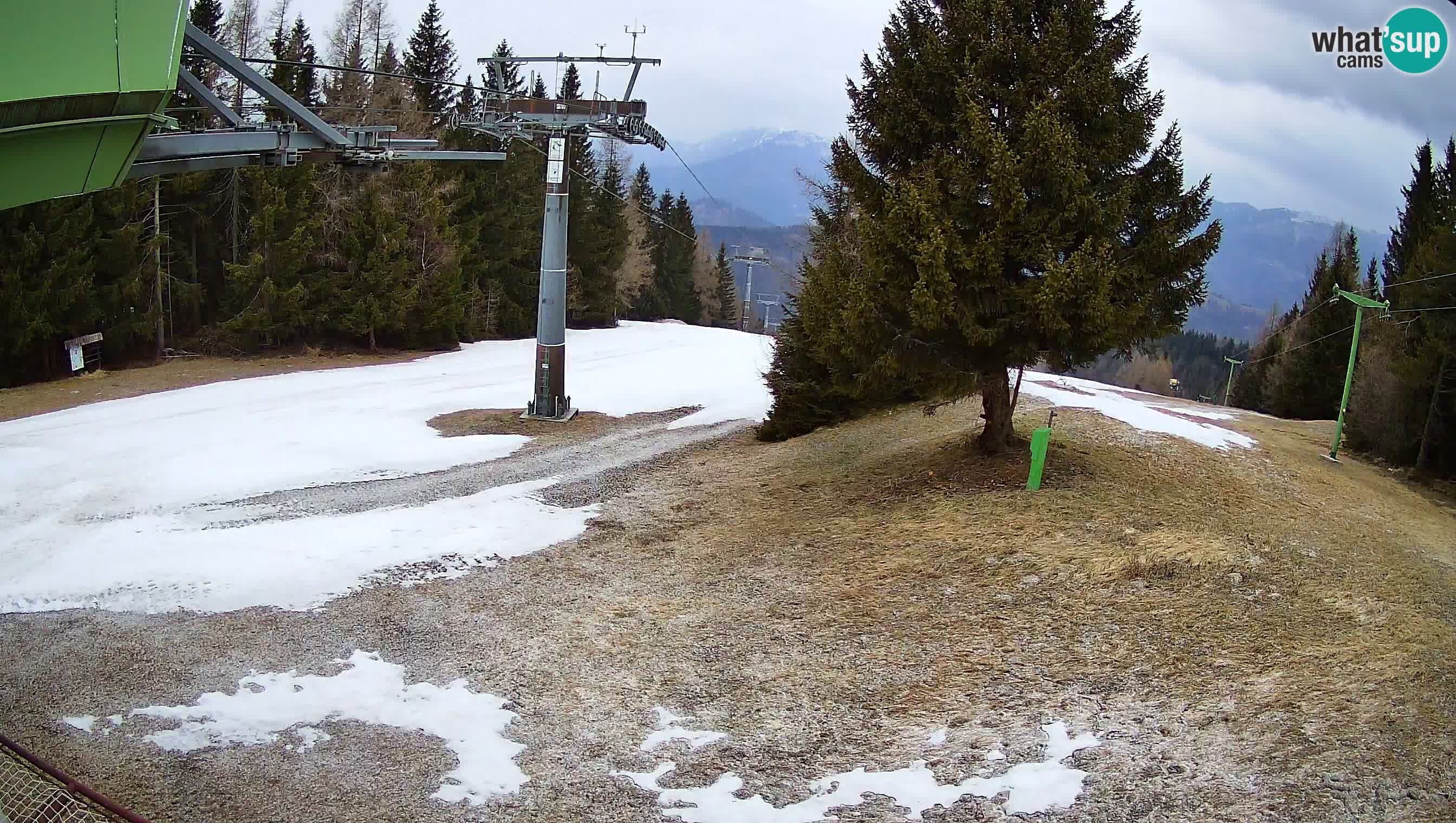 Centre de ski de Cerkno webcam Lom – Slovénie