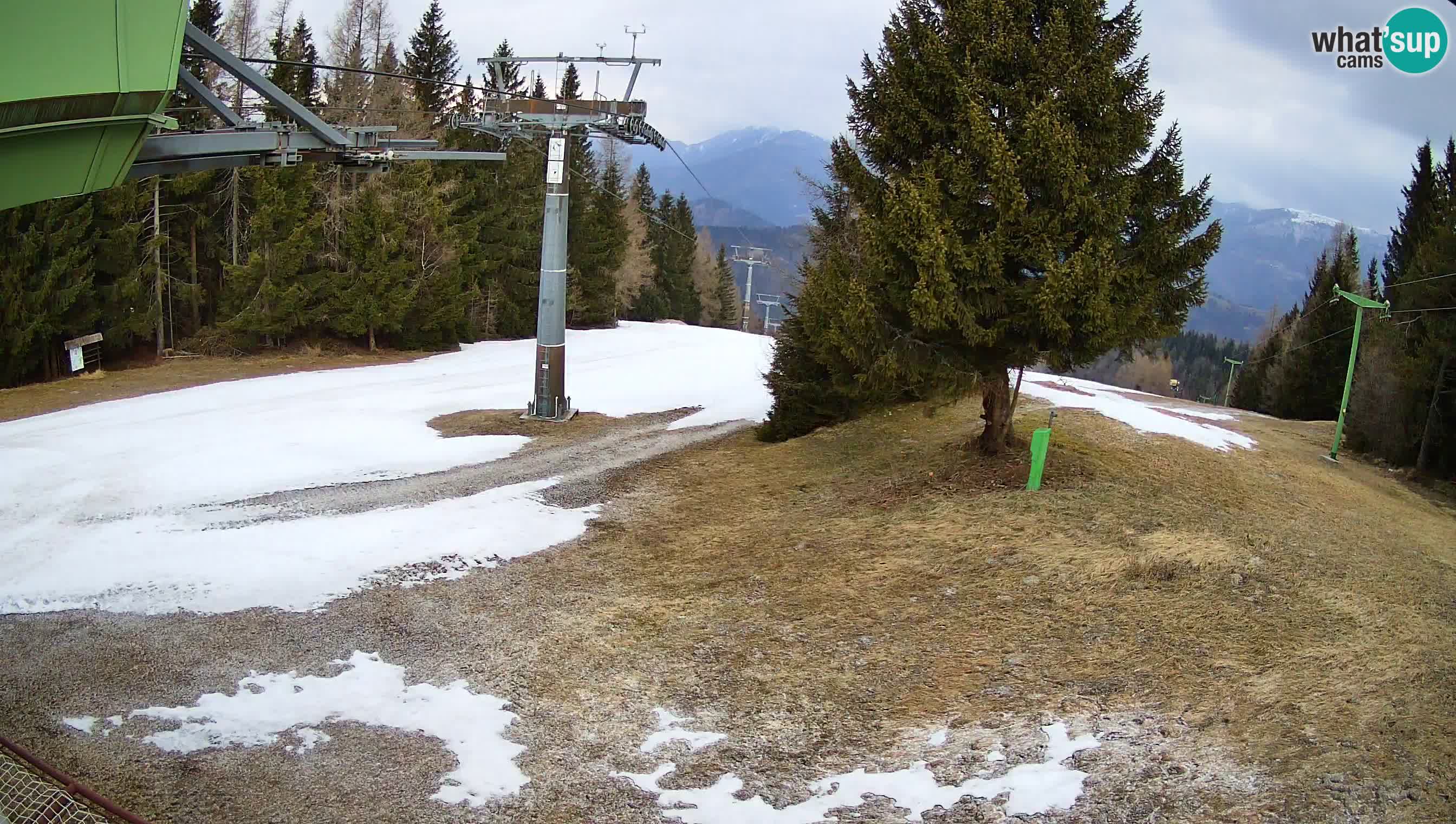 Centre de ski de Cerkno webcam Lom – Slovénie
