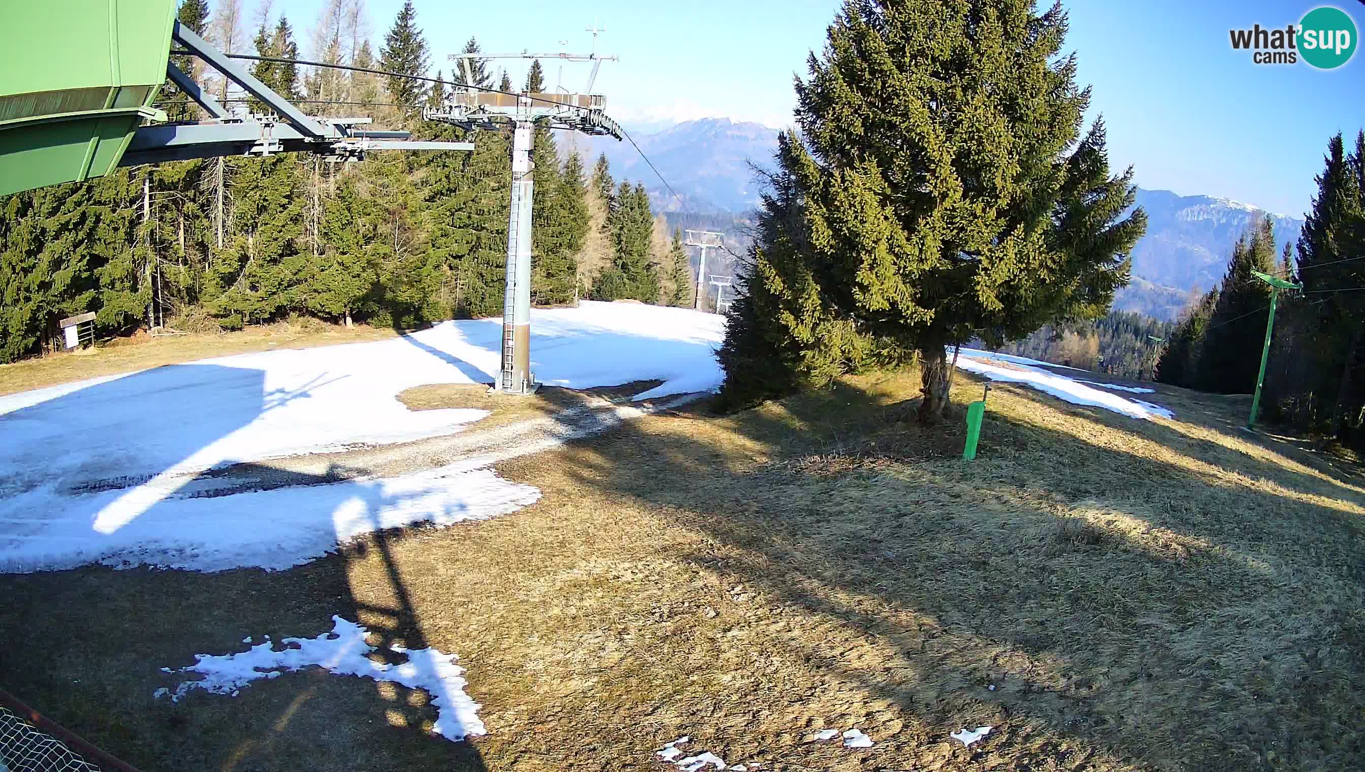 Skijalište Cerkno web kamera Lom – Slovenija