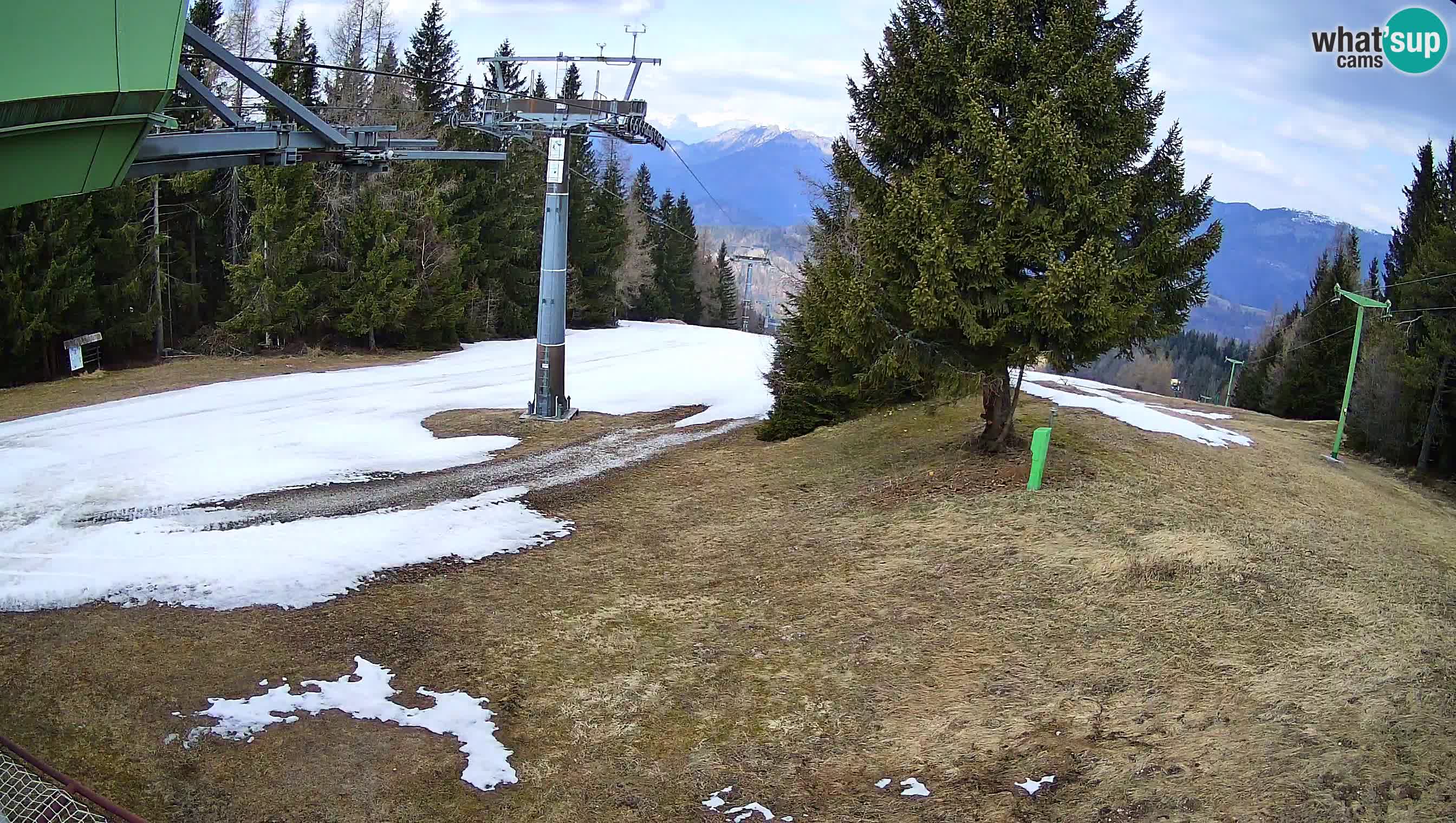 Centre de ski de Cerkno webcam Lom – Slovénie