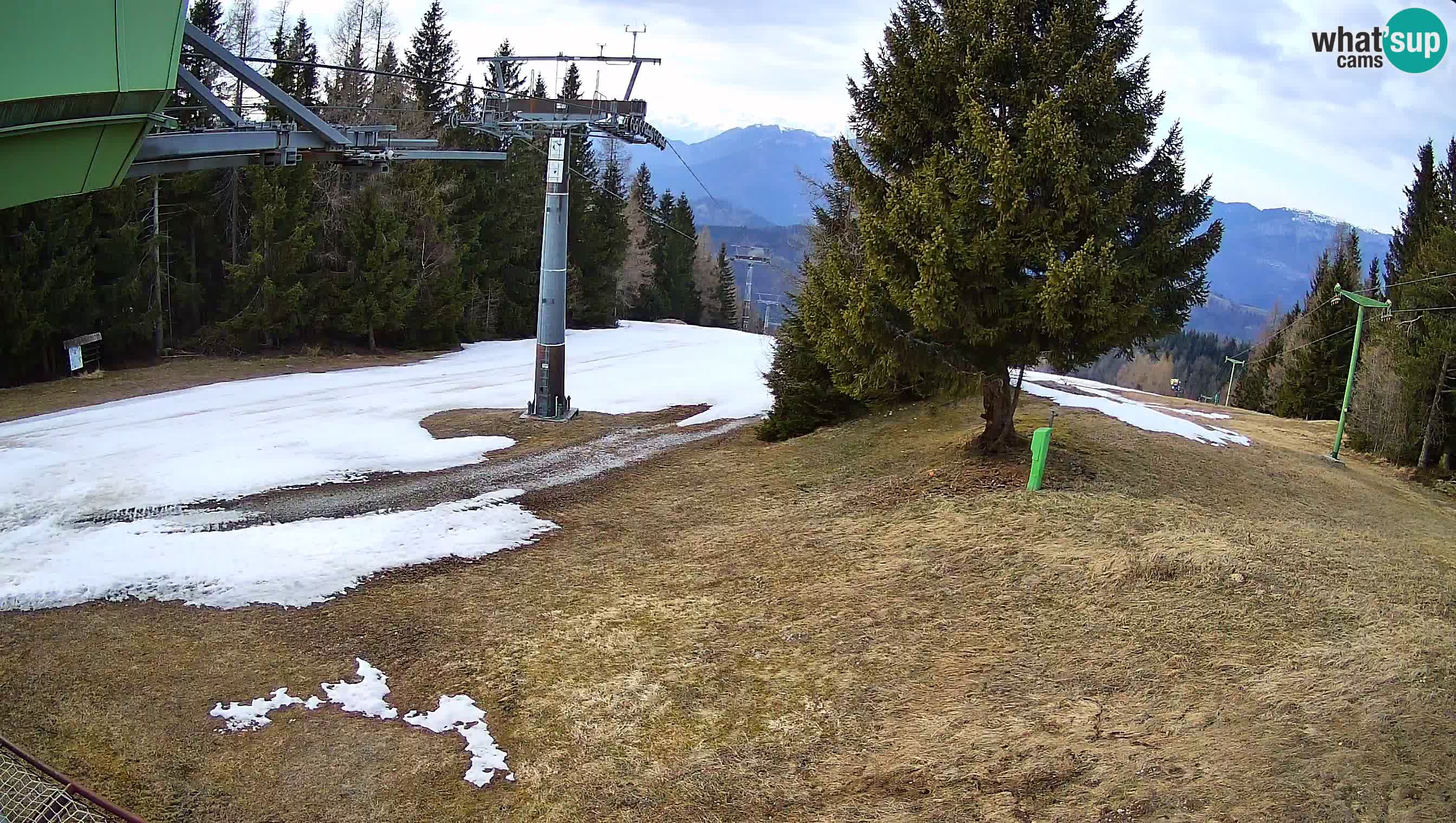 Centre de ski de Cerkno webcam Lom – Slovénie