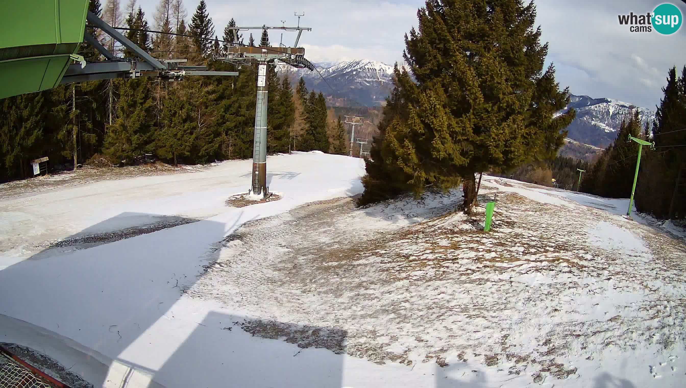 Skijalište Cerkno web kamera Lom – Slovenija